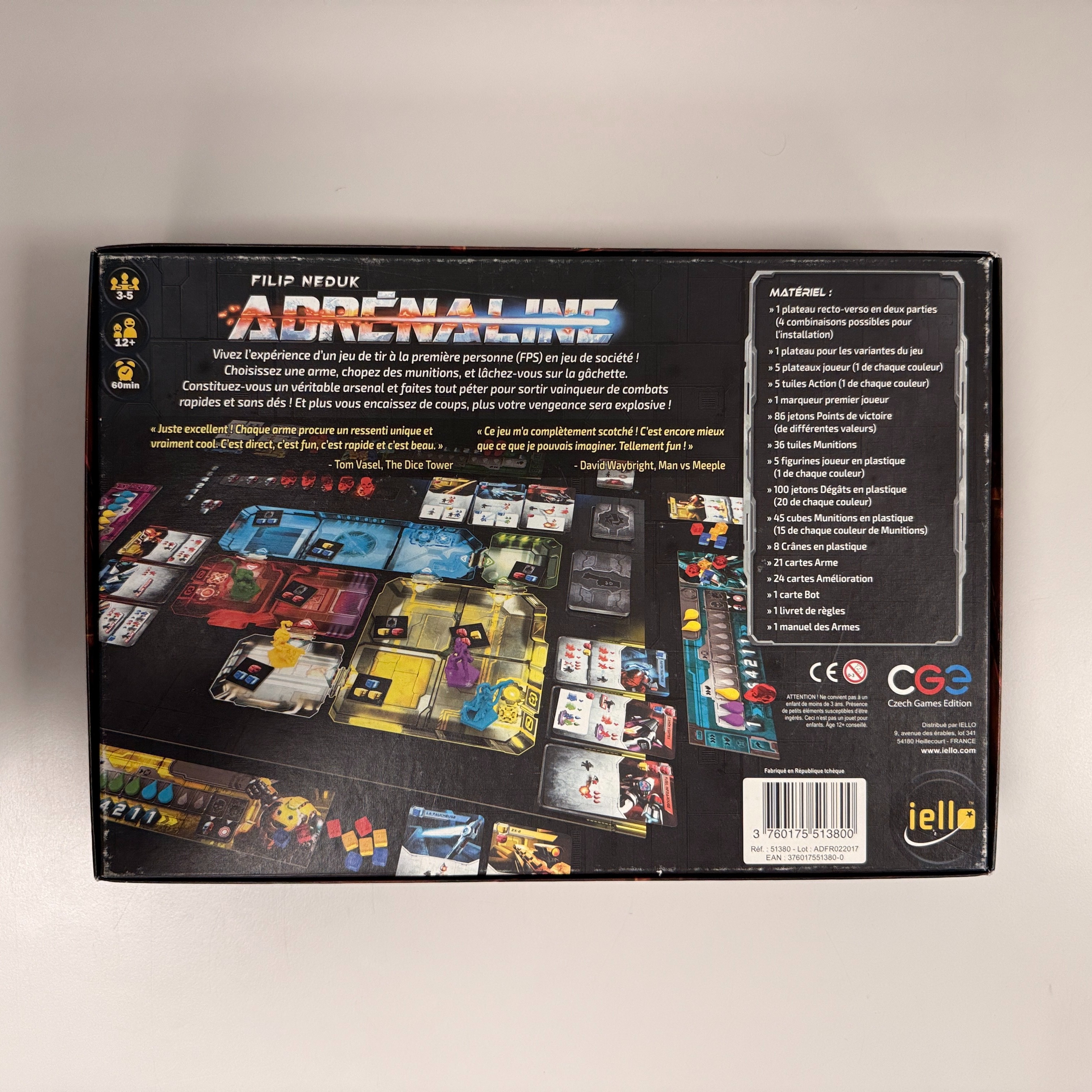 Jeu de société Adrénaline Très bon état - Vue 2 - 