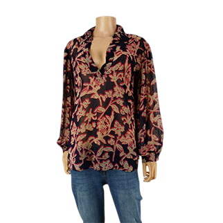 Acheter Blouse bleue imprimée - Femme - ZARA BASIC - Taille M Très bon état - 13,90 € Blouse bleue imprimée - Femme - ZARA BASIC - Taille M Très bon état - reconditionné disponible sur Label Emmaüs