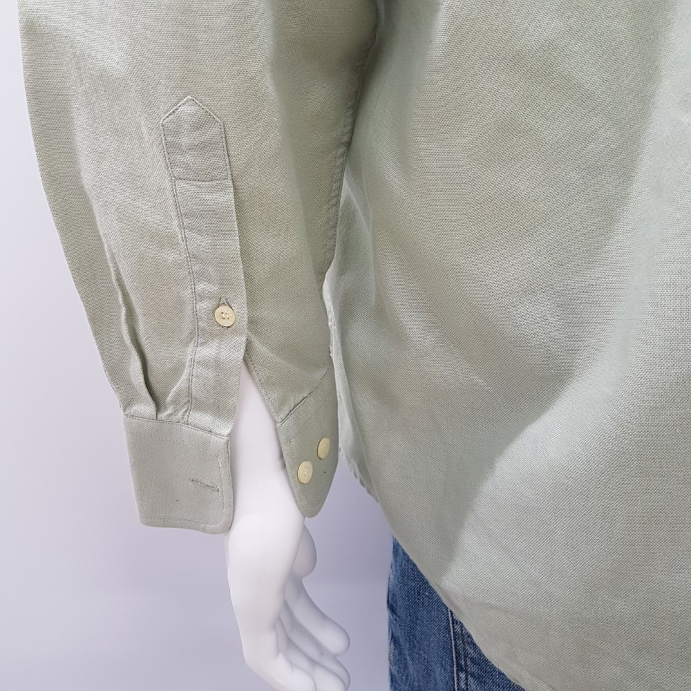 Chemise vert clair - LACOSTE - Taille 42 (taille Lacoste) Très bon état - Vue 9 - 