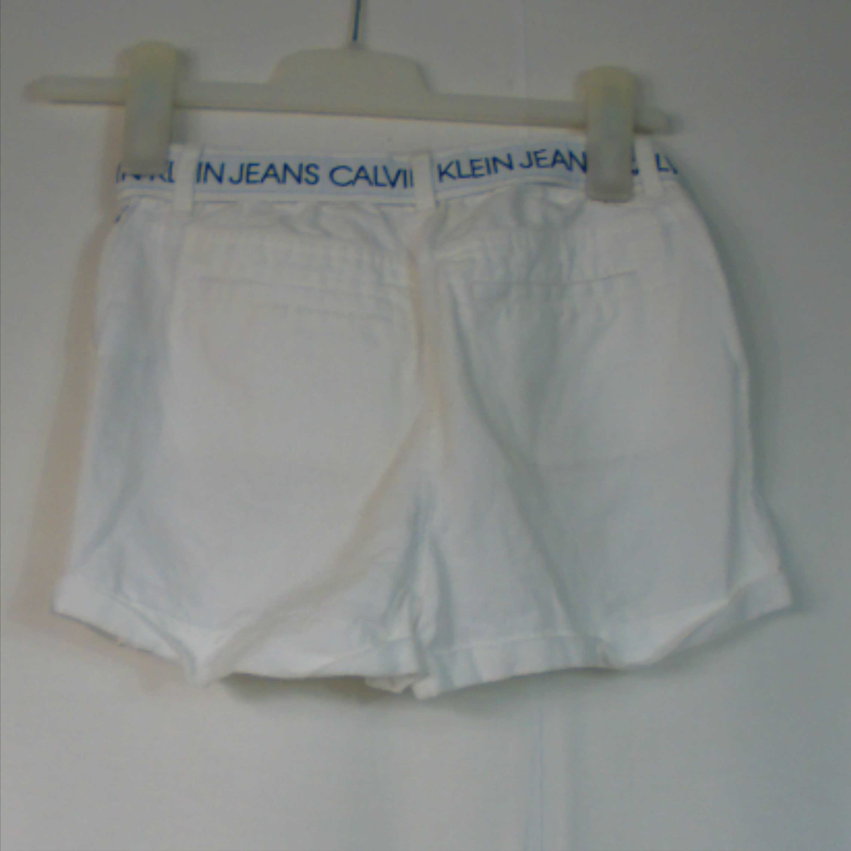 Short Calvin Klein Jeans, blanc, taille 10 - Photo 1