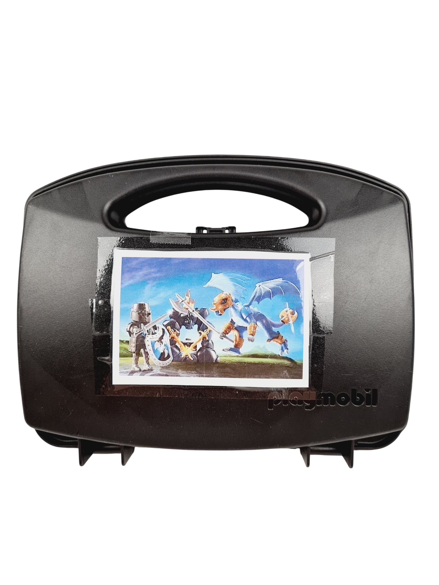 Playmobil - Valise avec figurine chevaliers et dragons - Dès 4 ans Bon état -  reconditionné disponible sur Label Emmaüs