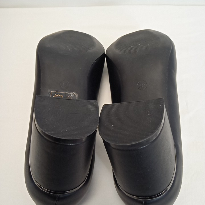 Escarpins NOIR Femme motif Uni A enfiler" SINEQUANONE" pointure 38  - Vue 7 - 