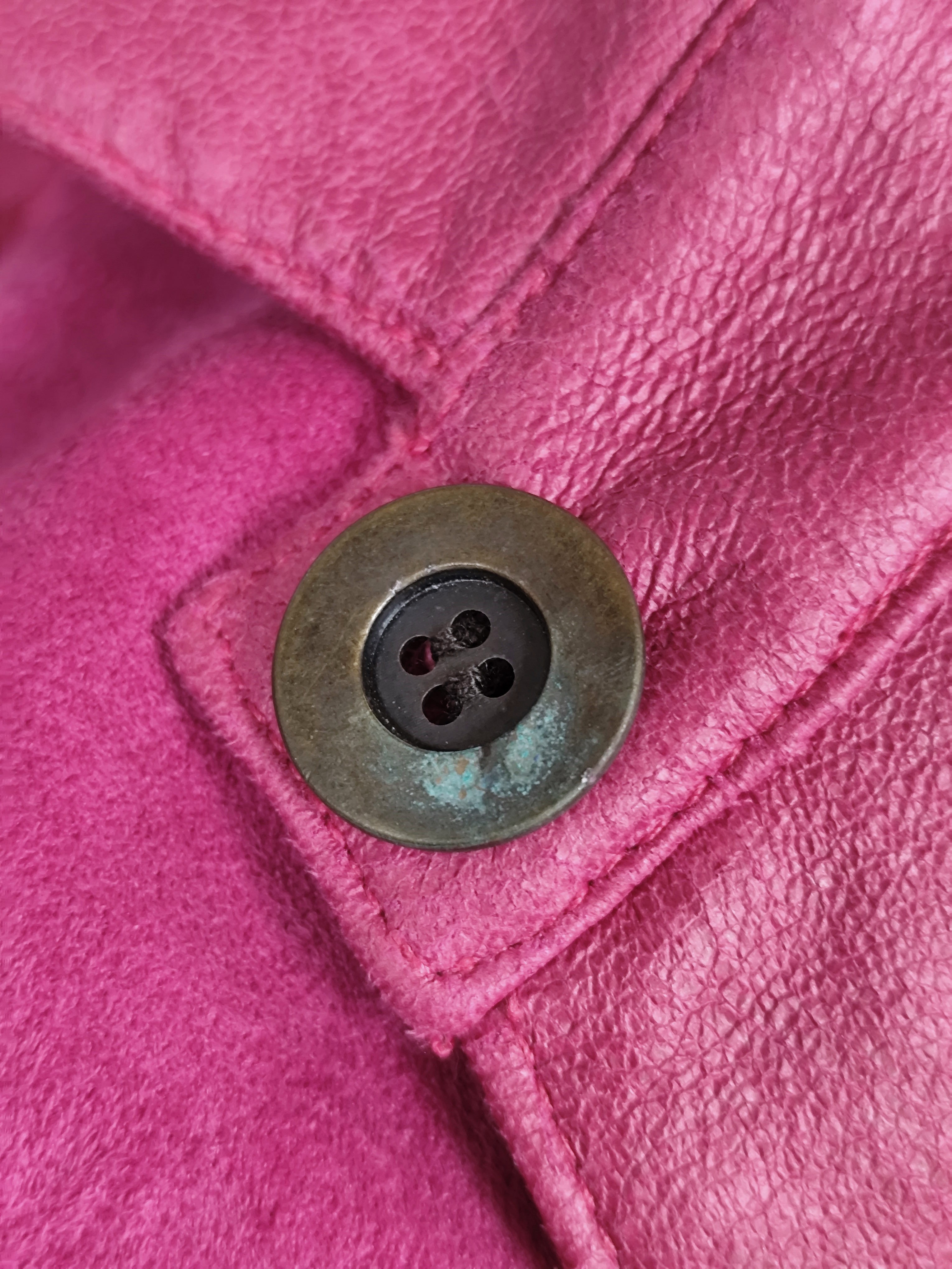 Trench Balmain Femme Fuchsia – Taille 42 - Photo 6