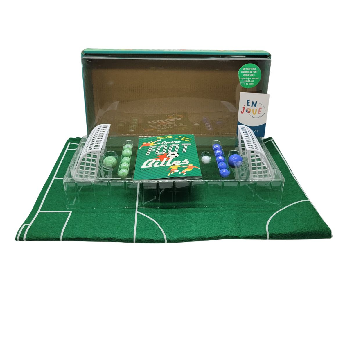 Voir photo 2 de Jeu de société - Apéro Foot Billes - Hachette - À partir de 10 ans. Jeu de société - Apéro Foot Billes - Hachette - À partir de 10 ans. - Vue 2 -