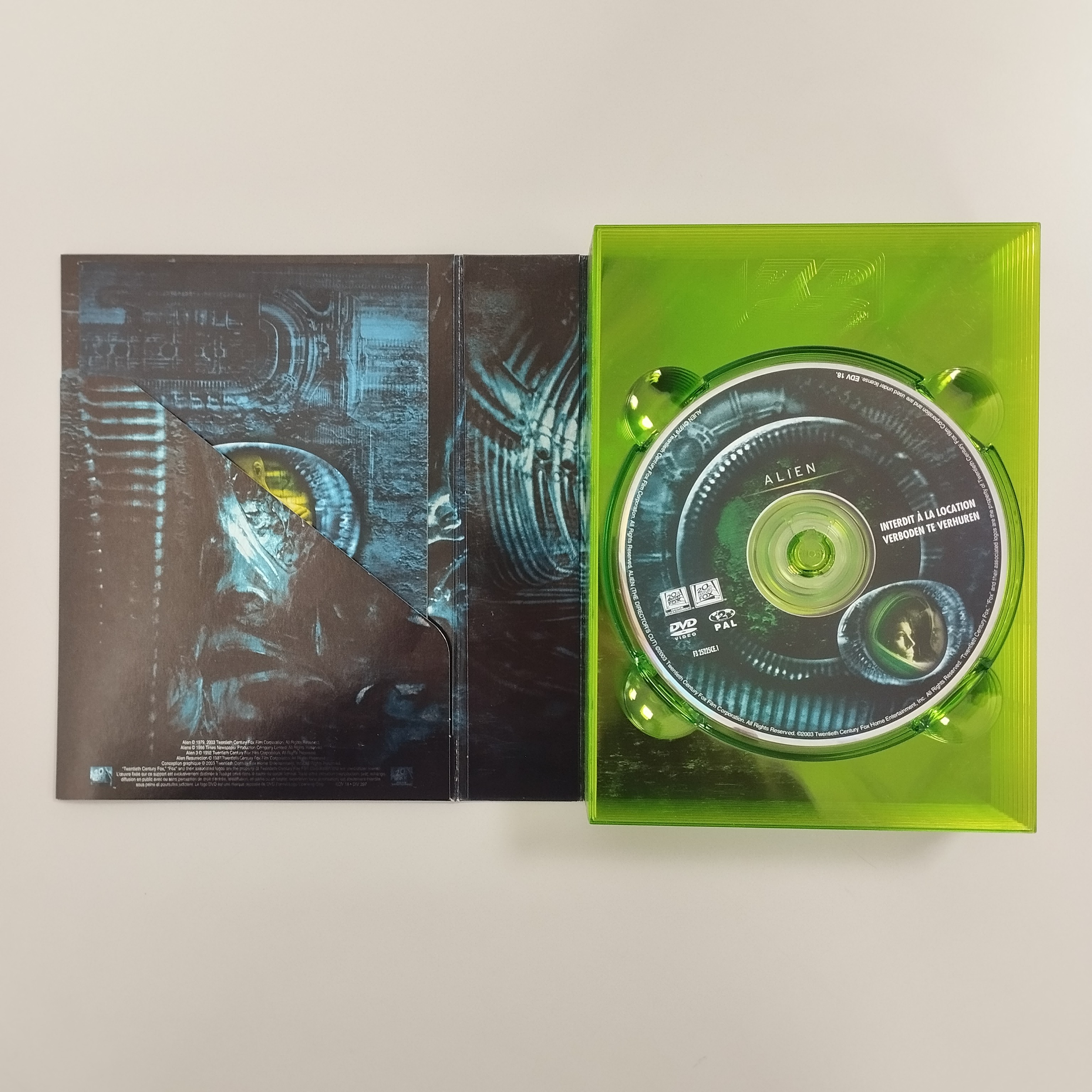Coffret 9 DVD : Alien - Quadrilogy  - Vue 5 - 