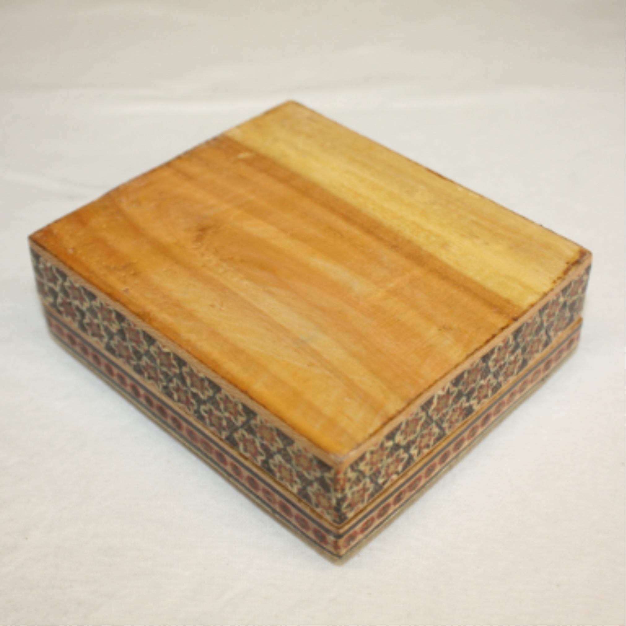 Boîte Khatam indo - persane vintage bois - Photo 4