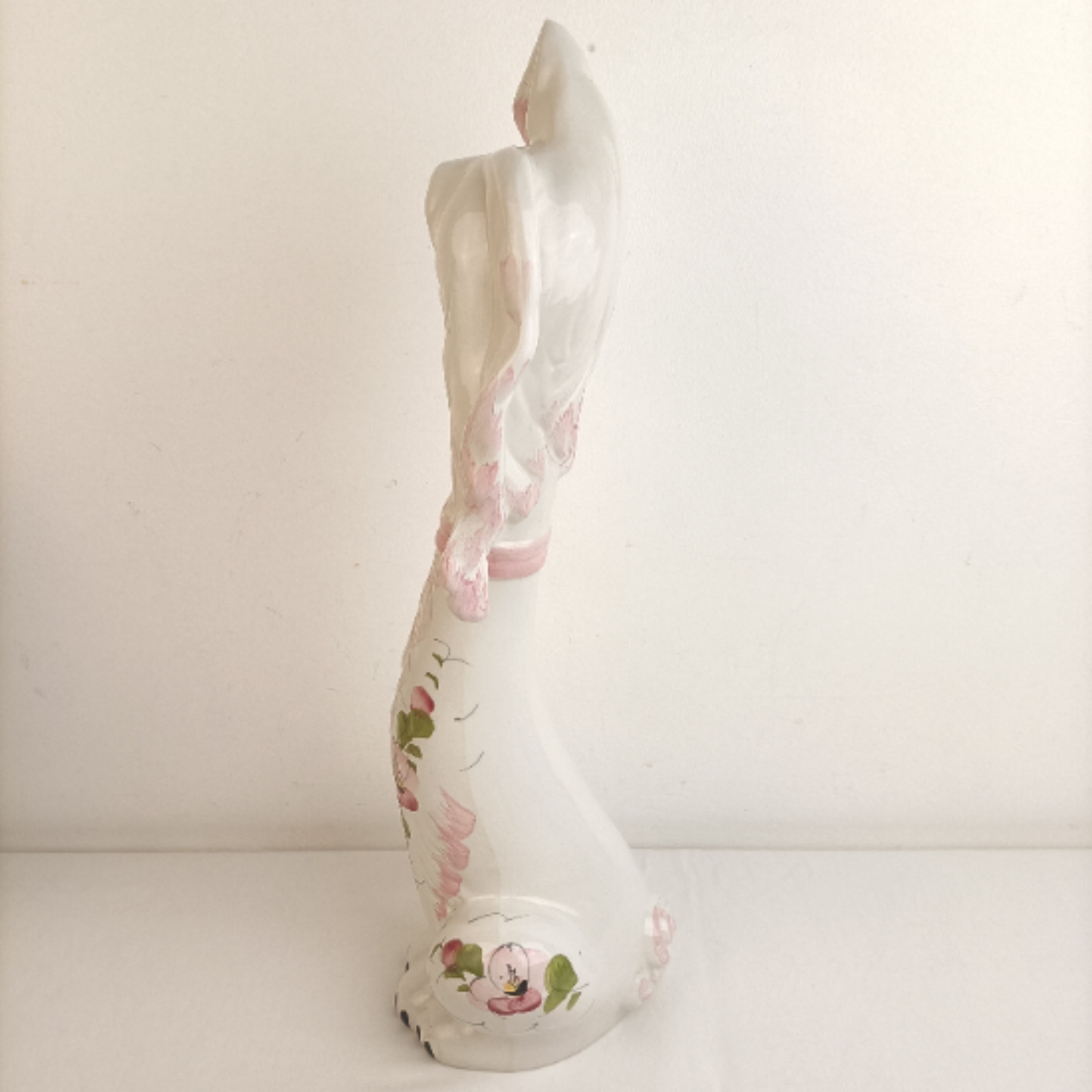 Chien caniche en faïence capodimonte Italy - Photo 5