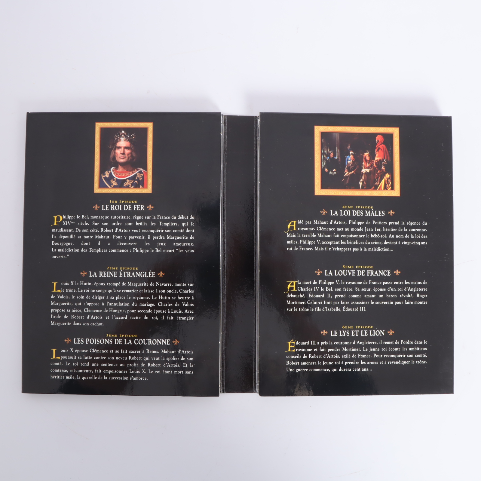 Coffret Intégrale 3 DVD - Les Rois Maudits (Série Culte 1972) Bon état - Vue 5 - 
