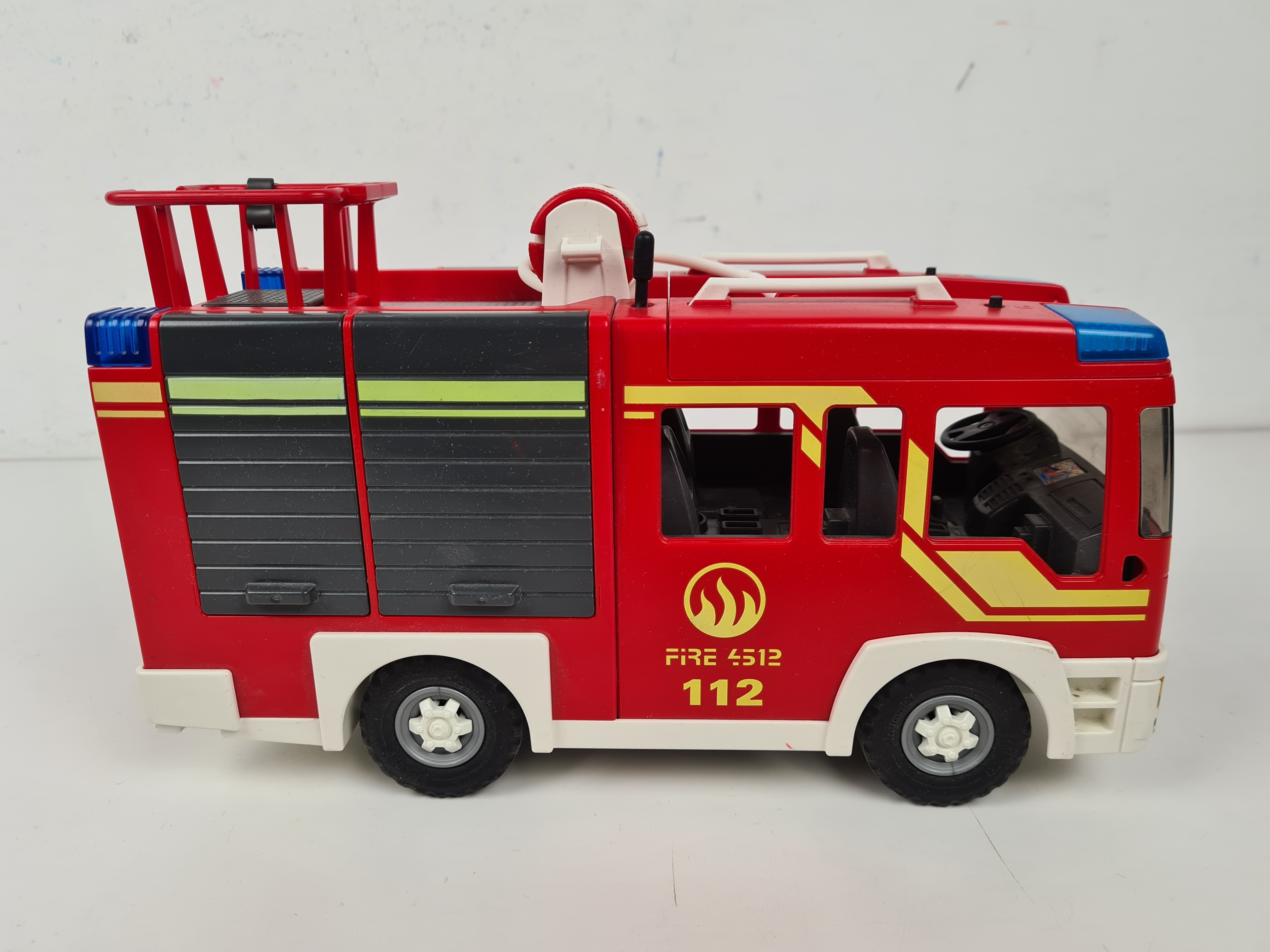 Playmobil - City Action N° 5363 - Camion de pompiers - Incomplet - 26 cm - Bon état - Photo 6