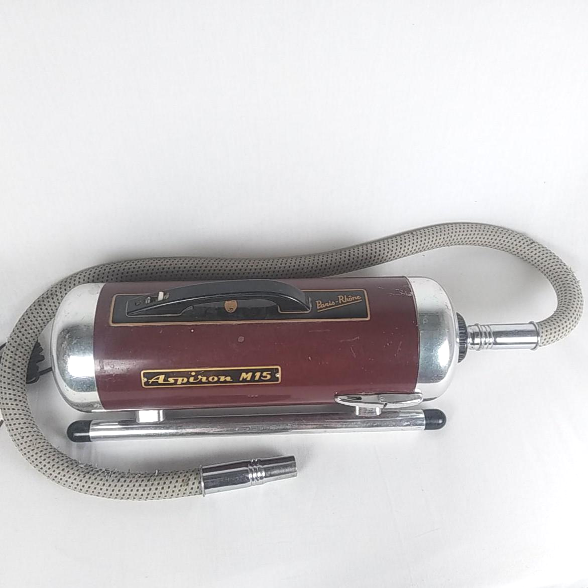 Aspirateur Cireuse Vintage ROWAT Des Années 50 – Rare Et Fonctionnel, Pour Collection