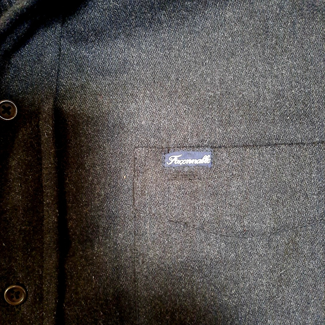 chemisier/blouson gris et noir sport chic Façonnable T M Très bon état - Vue 4 - 