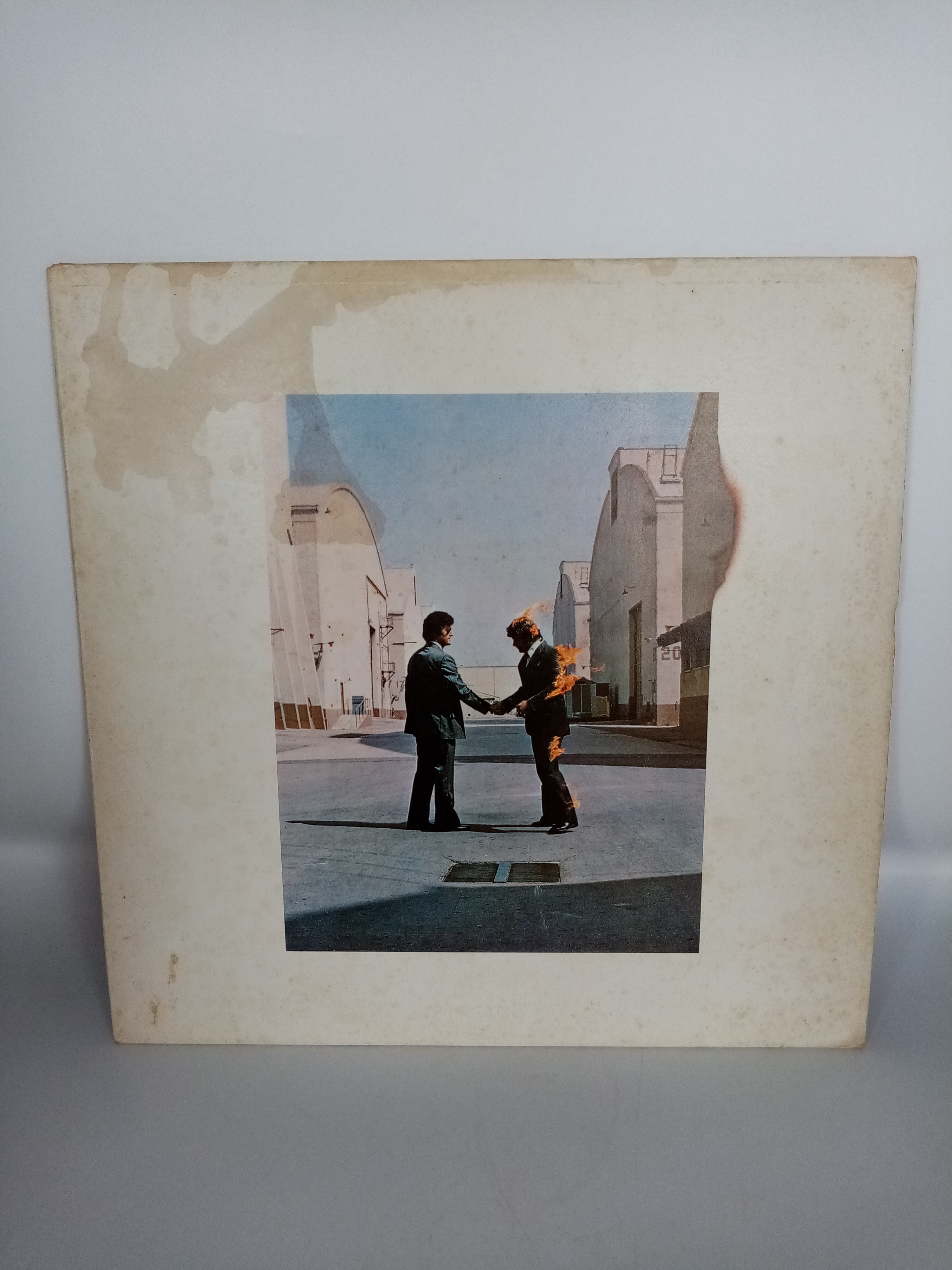 Album vinyle de Pink Floyd "Wish you Where Here" de 1975 État correct - Vue 2 - 