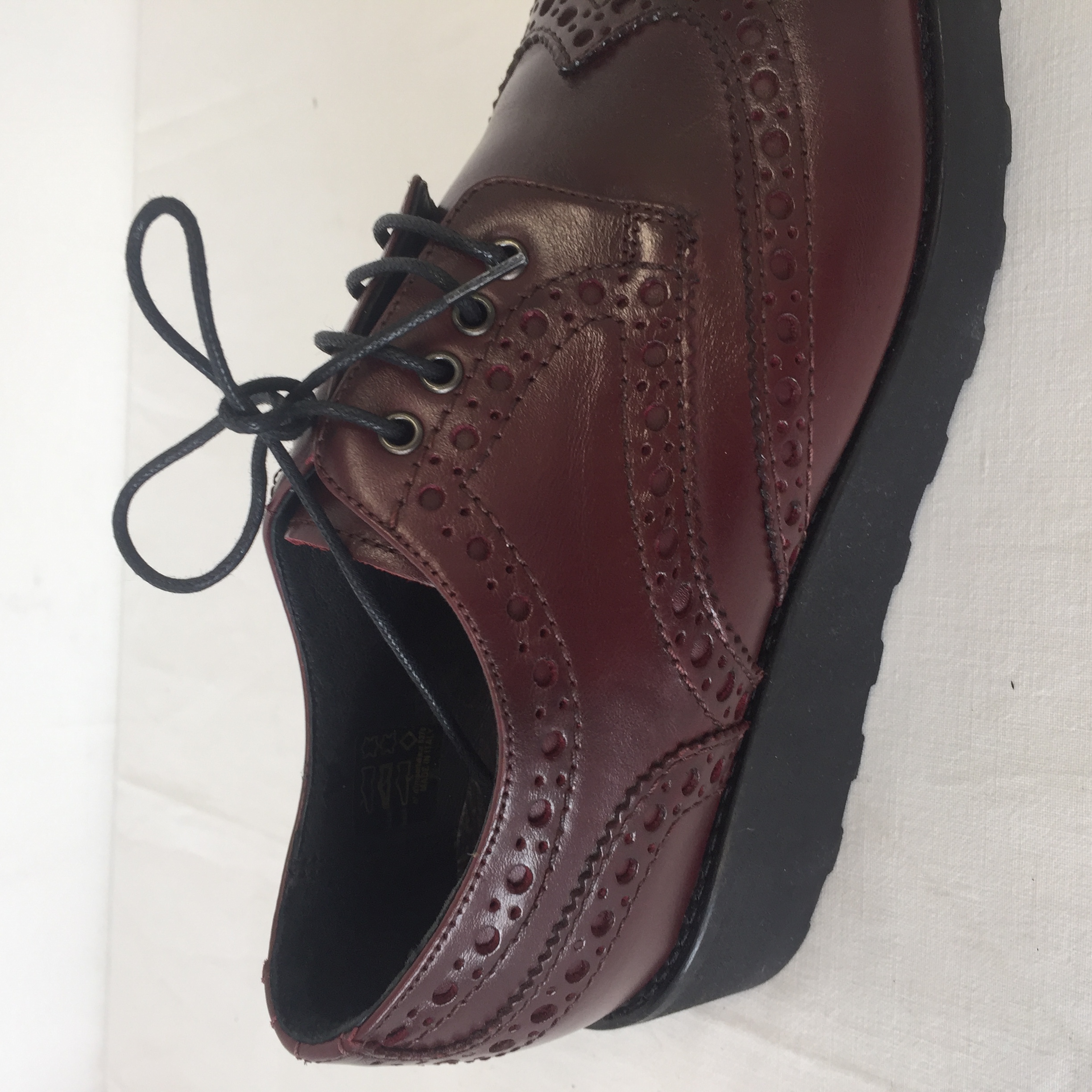 Paire de Chaussure violet a lacets Minelli faite à Italie pointure 37  Bon état - Vue 8 - 