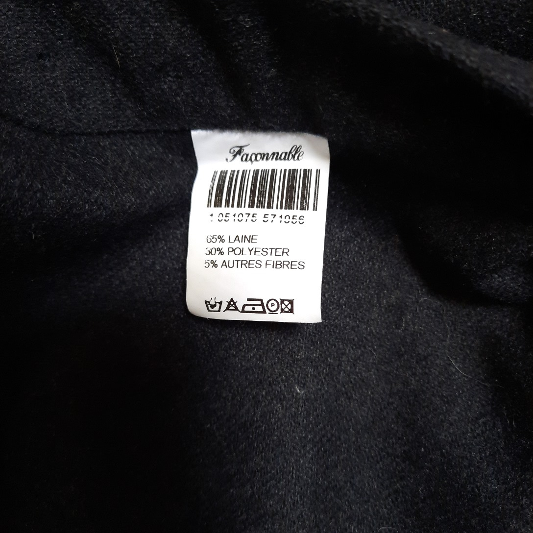 chemisier/blouson gris et noir sport chic Façonnable T M Très bon état - Vue 5 - 