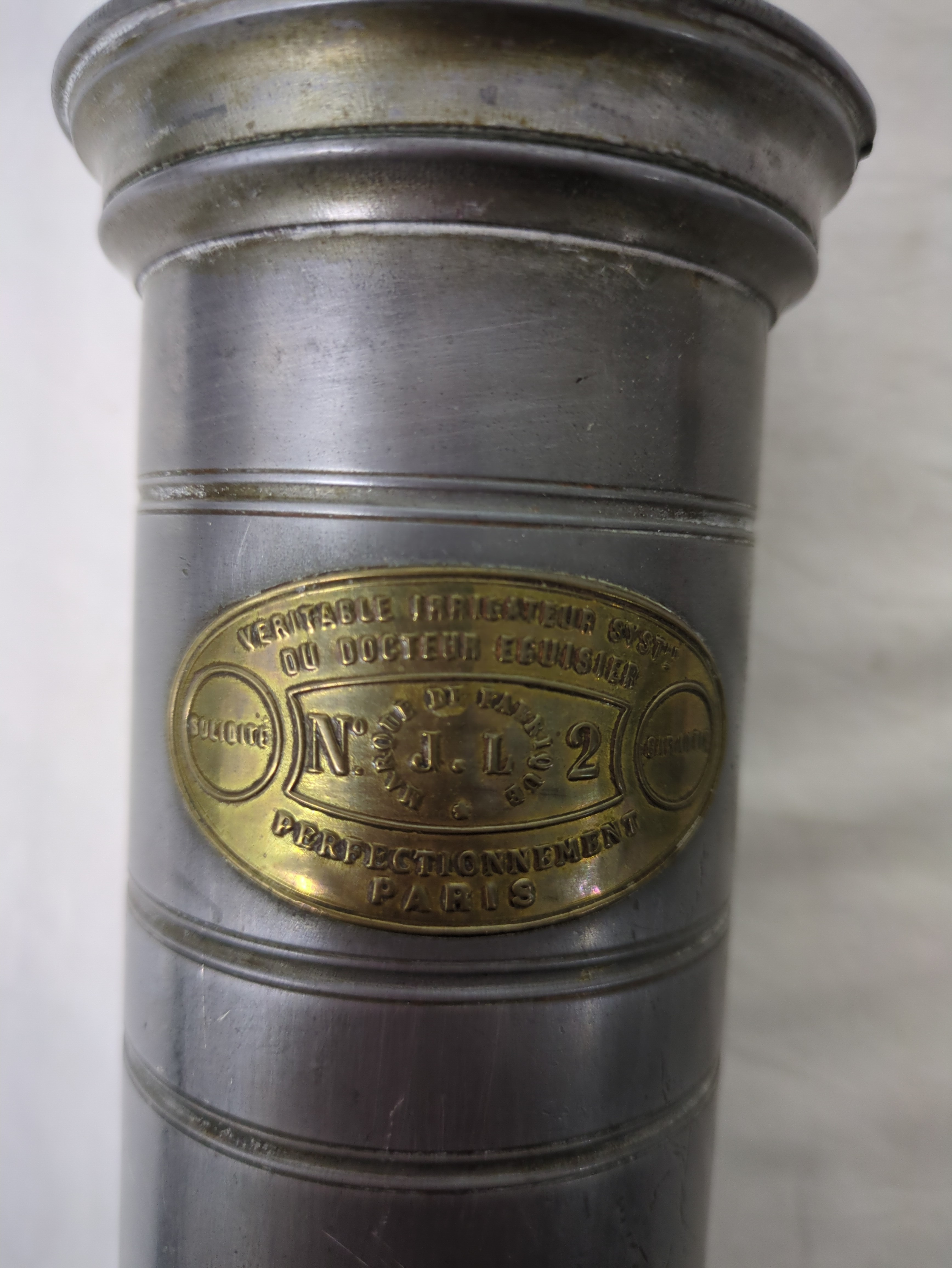 Irrigateur vaginal vintage du Dr Eguisier N°2 - Bon état - Photo 3