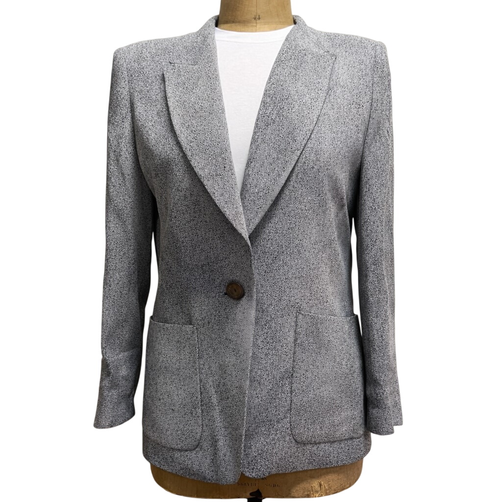 Ungaro - Veste blazer - Viscose gris - Femme - Taille M Très bon état -  reconditionné disponible sur Label Emmaüs