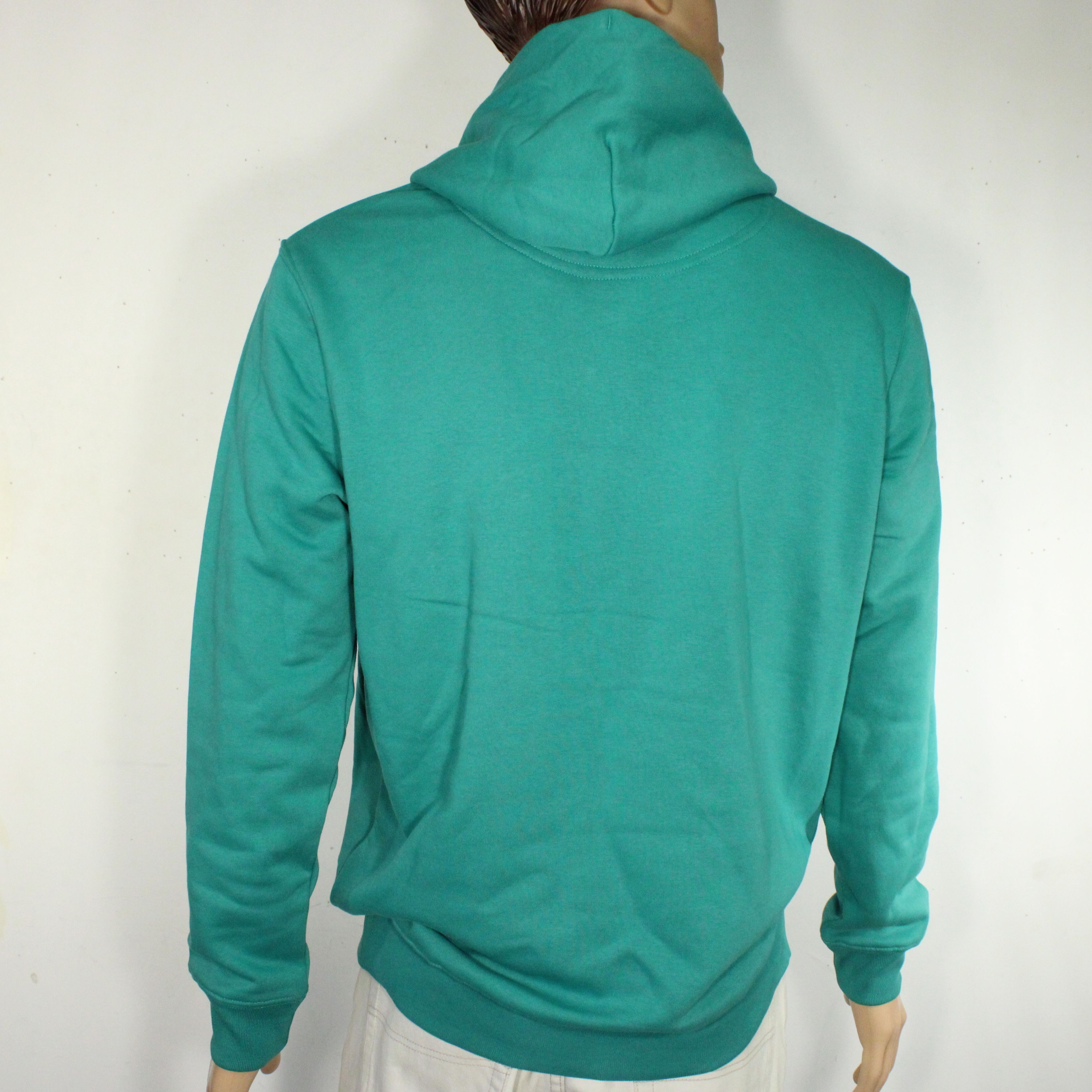 Sweat Mixte à Capuche Vert Coton Bio Taille L - Photo 2