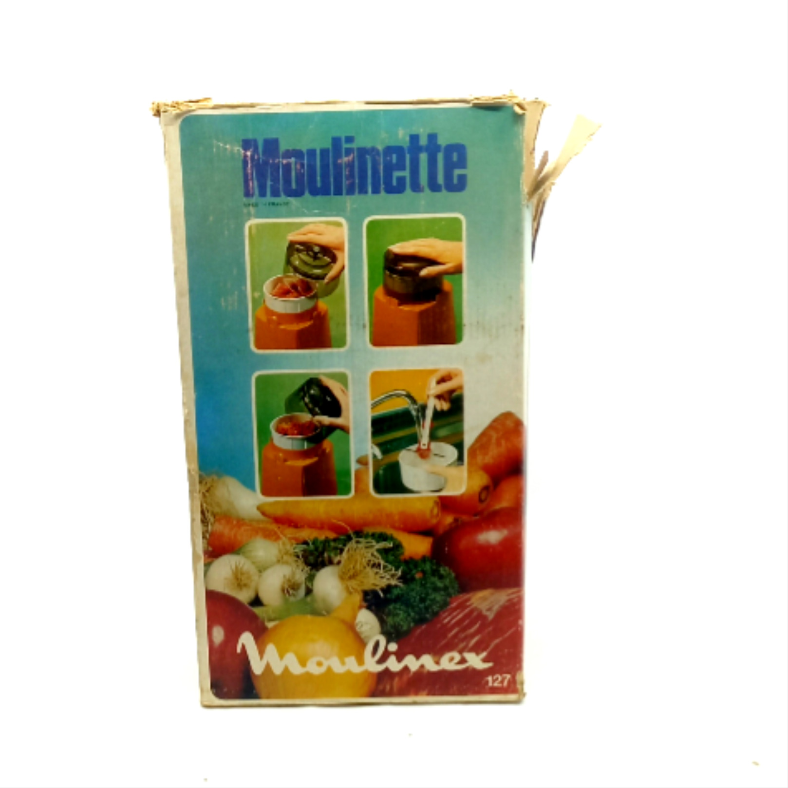 Moulinette électrique MOULINEX Vintage années 70 État correct - Vue 11 - 