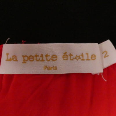 Jupe rouge à plis - Femme - La Petite Etoile - Taille 2 - Photo 4