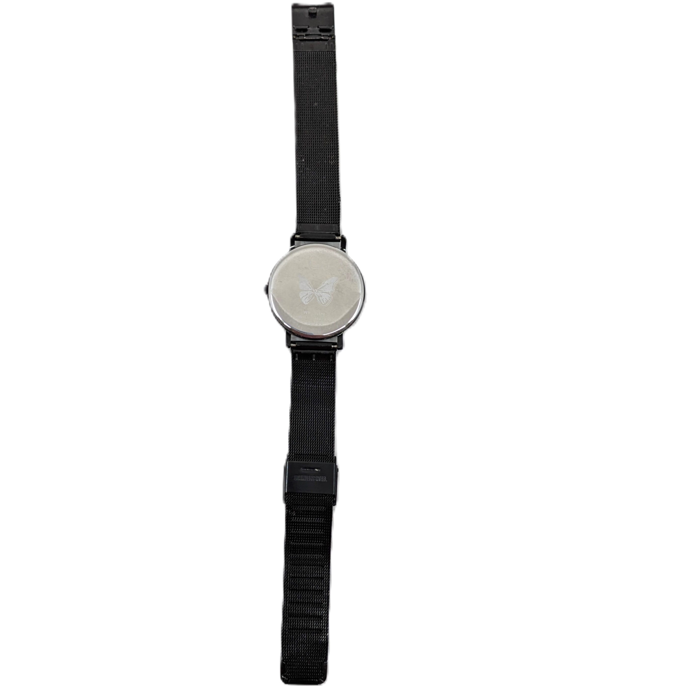 Montre femme GIRL ONLY GO noire en métal - Photo 1