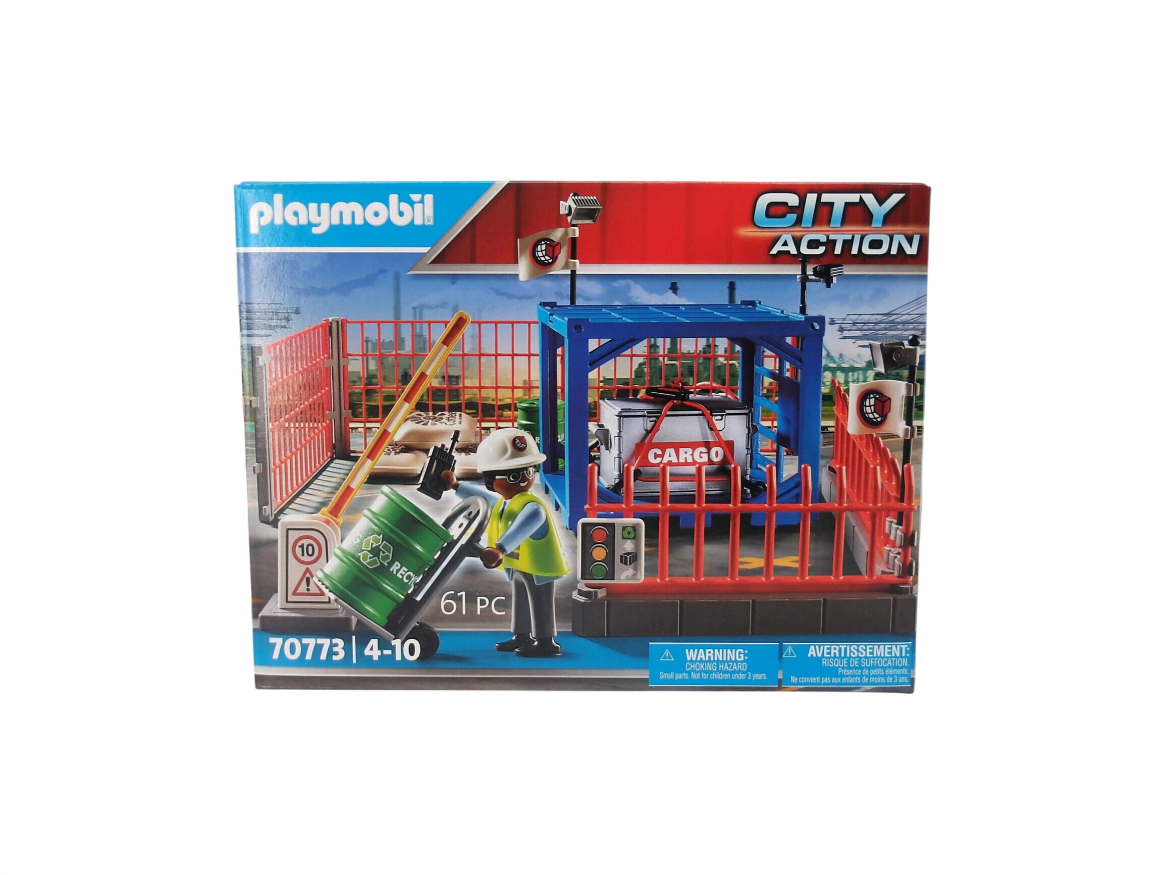 Playmobil City Action - Espace de stockage - Set 70773  -  reconditionné disponible sur Label Emmaüs