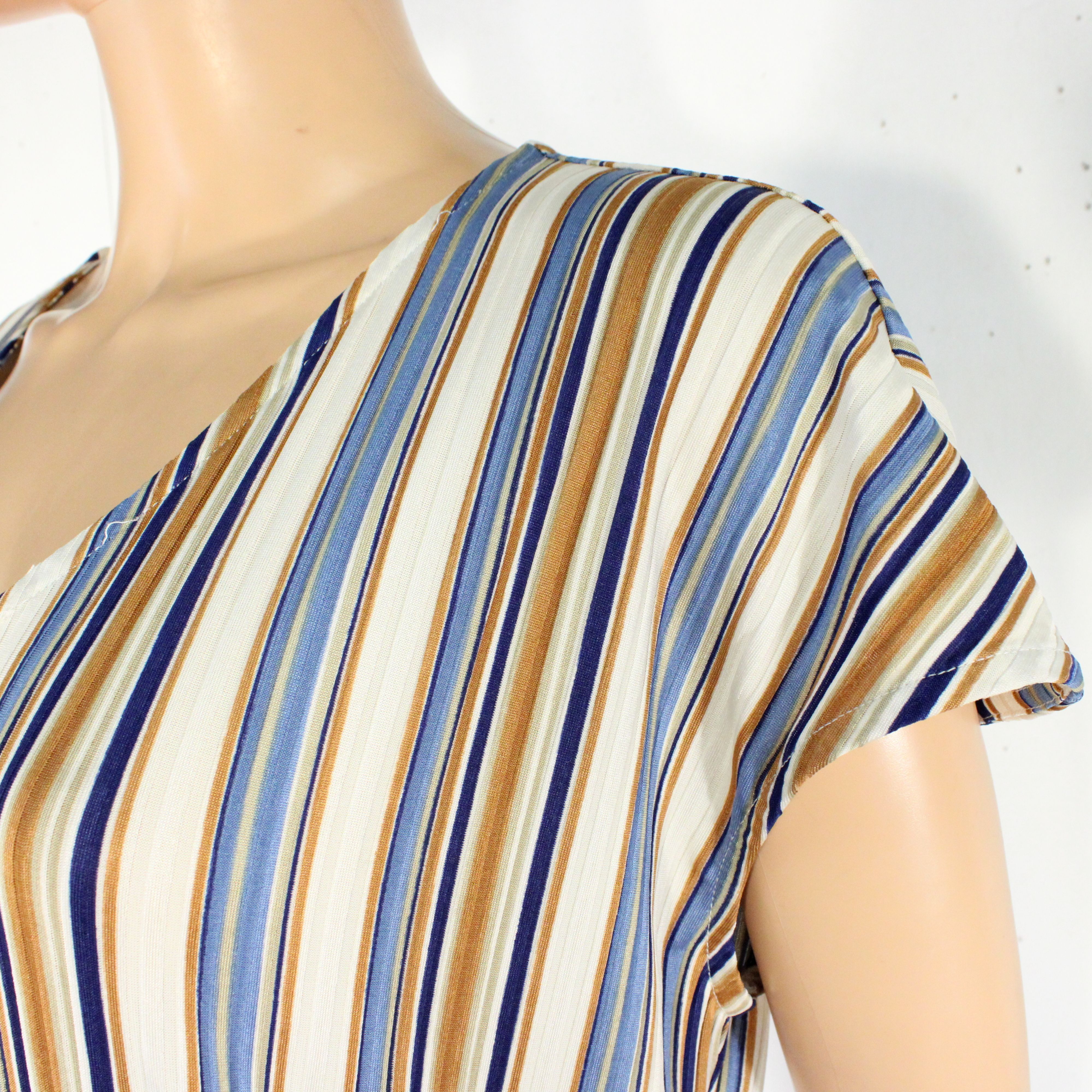 Combinaison Femme Beige & Bleue Taille 4 Très bon état - Vue 5 - 