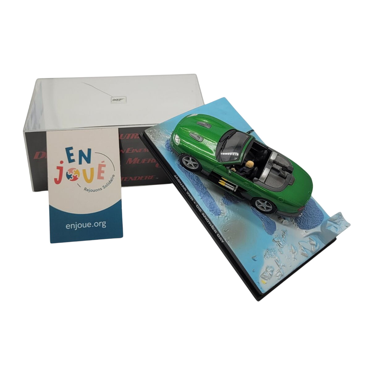 Acheter Voiture Miniature de Collection Jaguar XKR - James Bond 007 - A partir de 14 ans. - 21,00 € Voiture Miniature de Collection Jaguar XKR - James Bond 007 - A partir de 14 ans. - reconditionné disponible sur Label Emmaüs