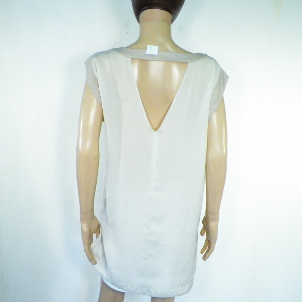 T-Shirt Femme Beige LIU JO Taille Estimée M/L.  - Vue 2 - 