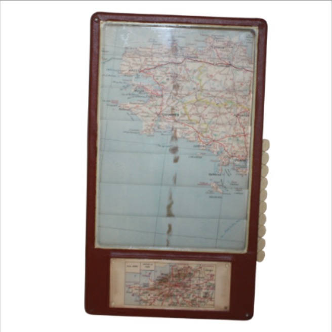 Carte routière de France à mécanisme METEOR (1956) - Photo 6