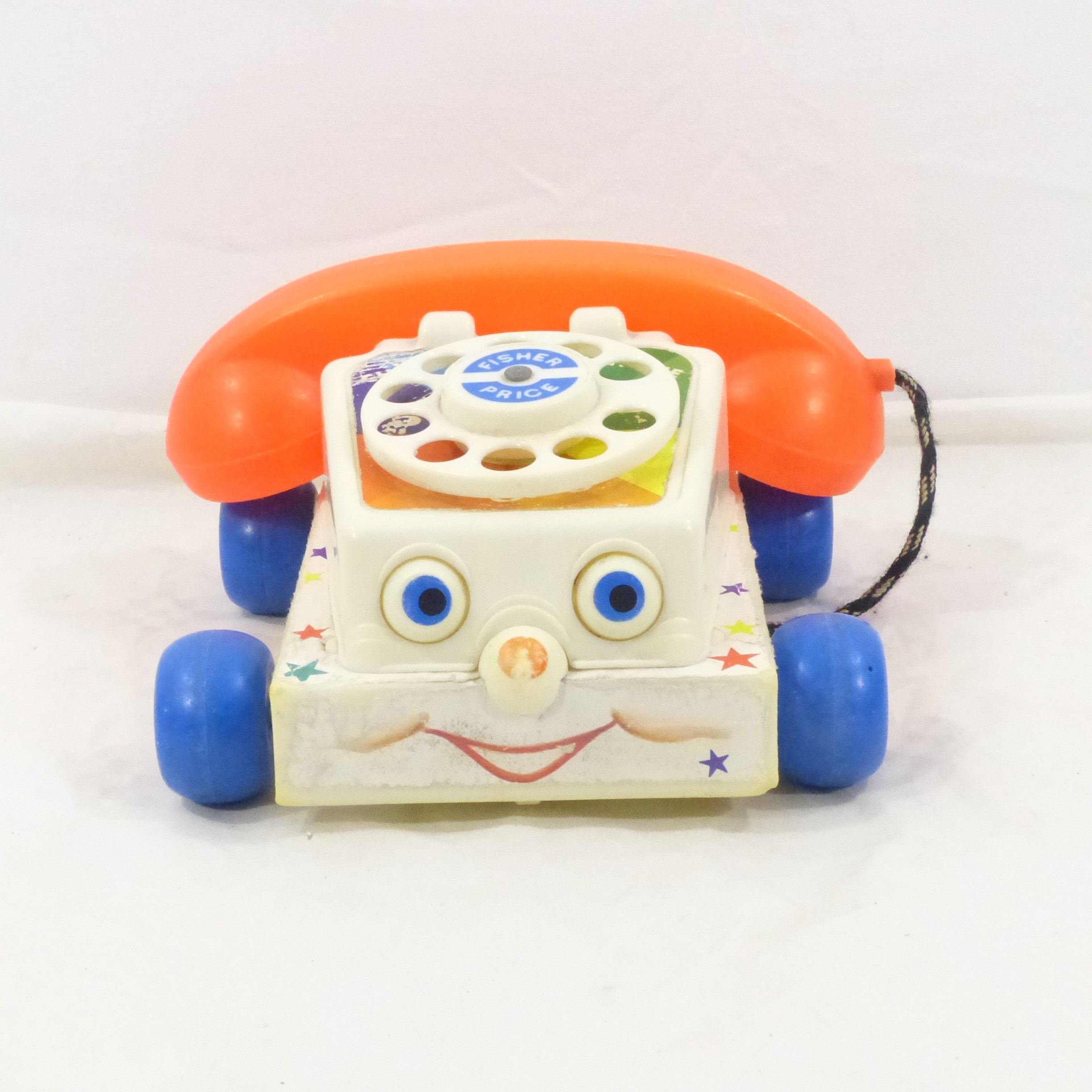 Jouet 'Chatter Telephone' / Téléphone à tirer - Fisher Price Toys 1961 - Bon état - Photo 2