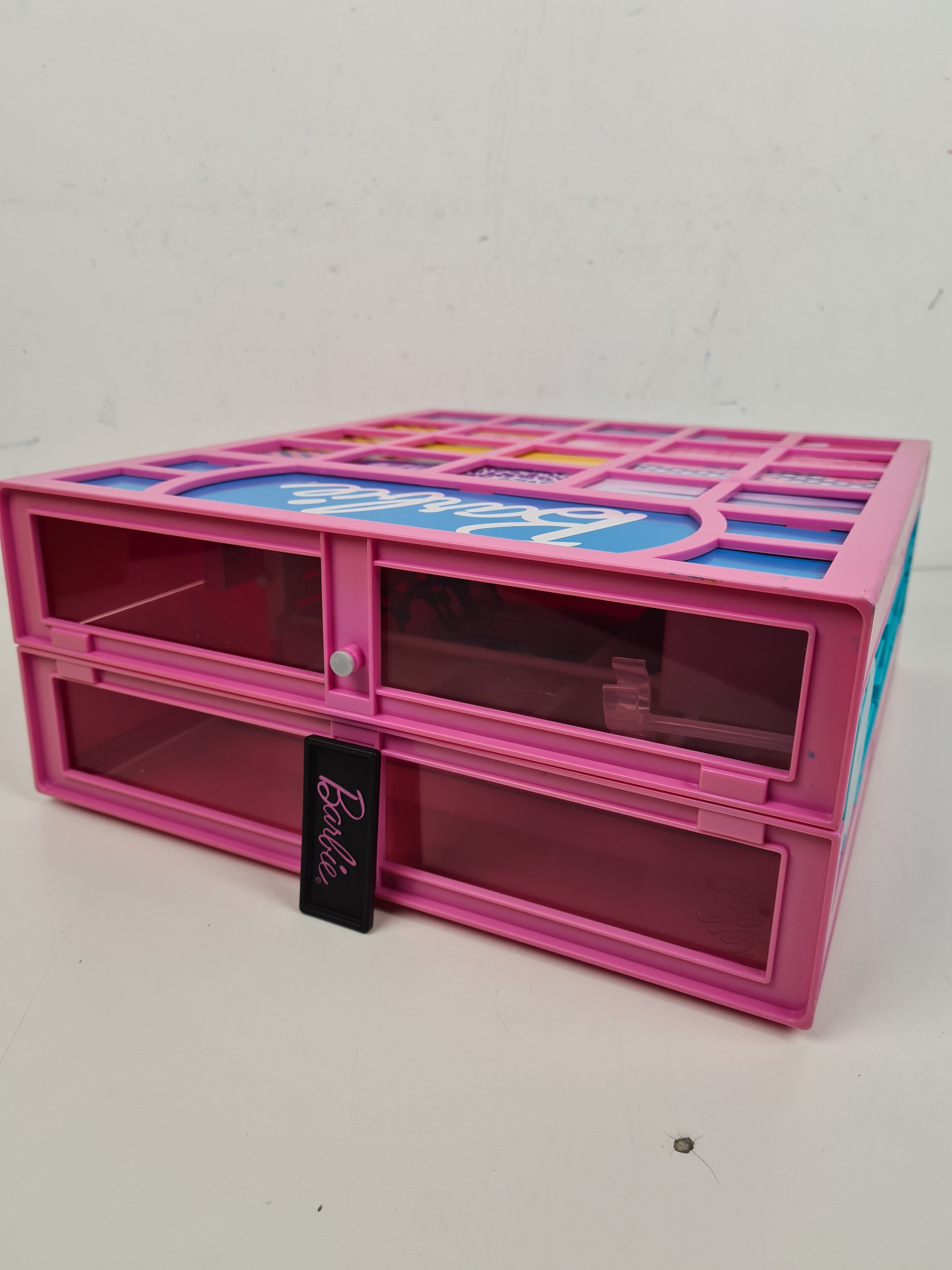 Maison poupée - Dressing Barbie, valisette - Mattel Très bon état - Vue 3 - 