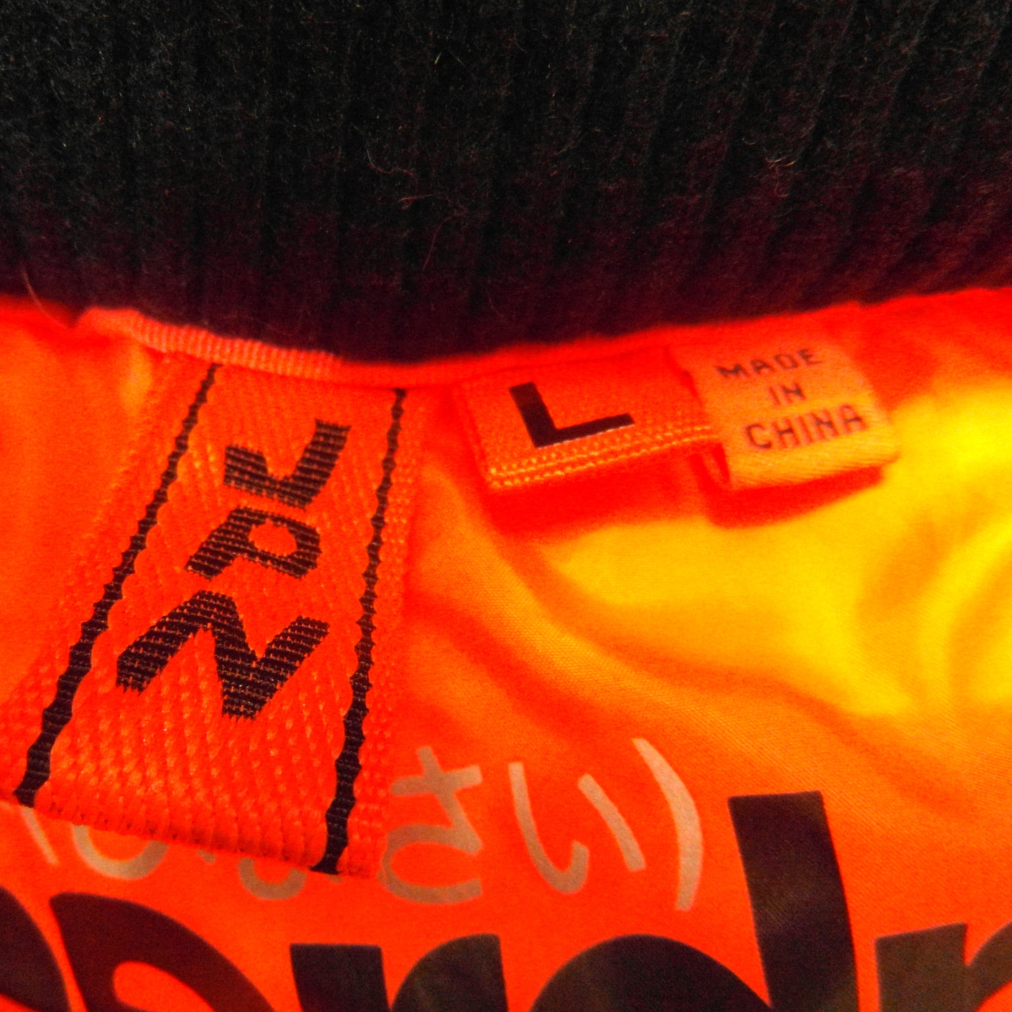 Blouson pour homme taille L NOIR ET ORANGE - Photo 4