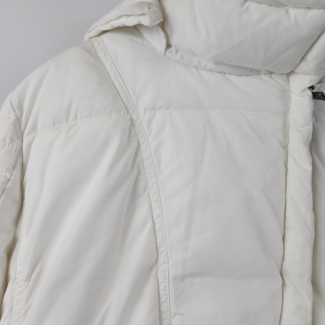 Ikks -Doudoune blanche en polyester - Taille 40 Très bon état - Vue 2 - 