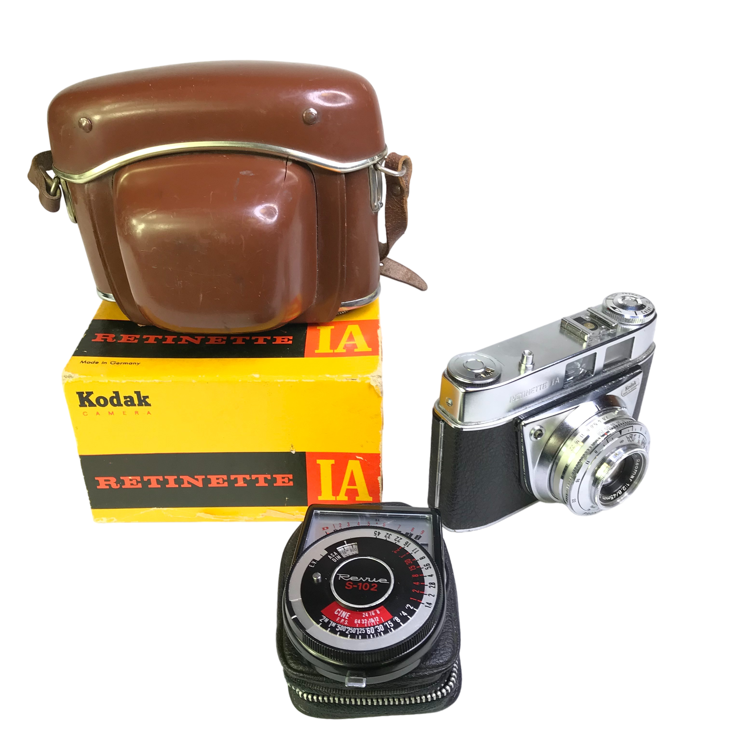 Appareil photo vintage : Kodak Retinette 1A - Très bon état sur Label Emmaüs