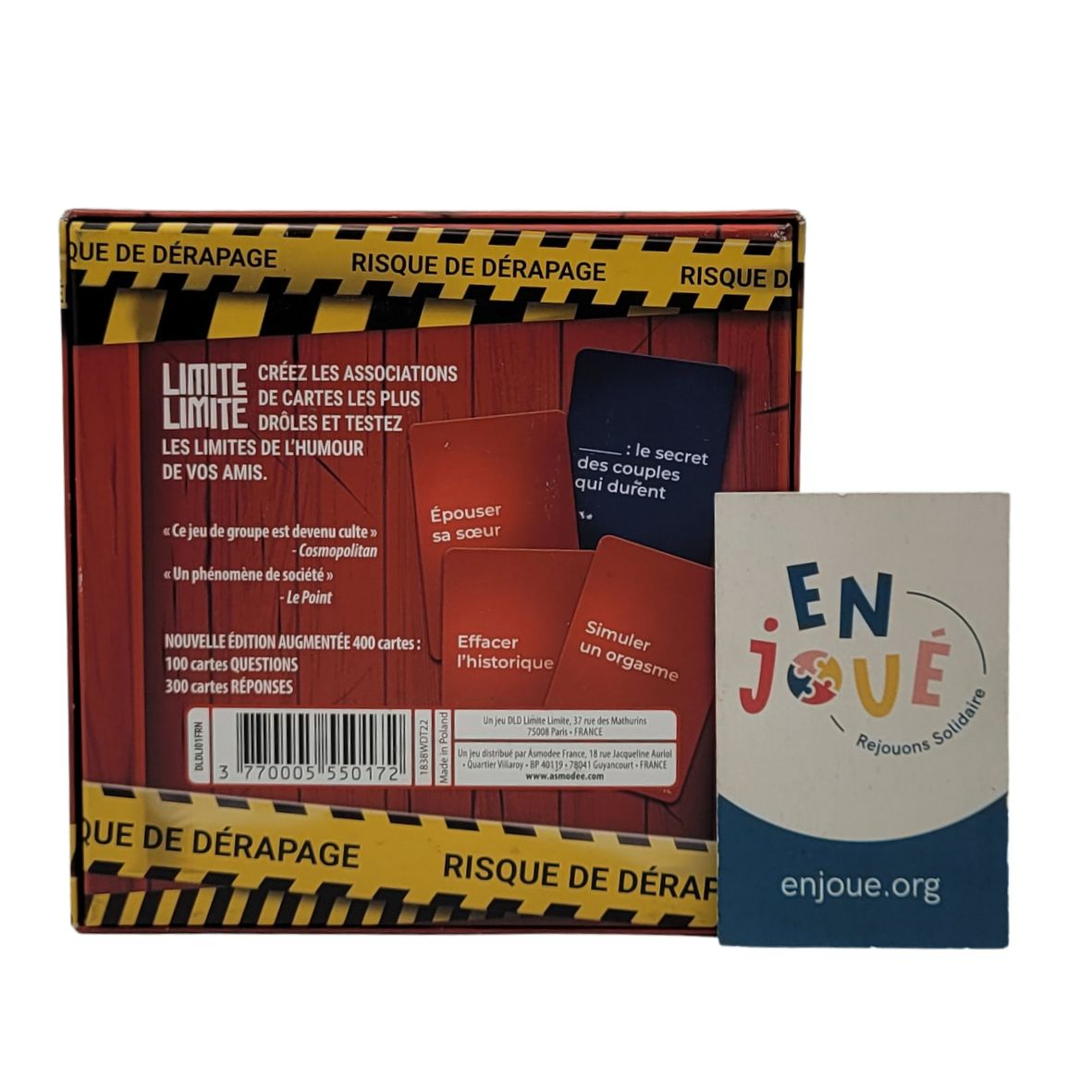 Voir photo 3 de Jeu d'ambiance - Limite Limite - Asmodee - À partir de 18 ans. Jeu d'ambiance - Limite Limite - Asmodee - À partir de 18 ans. Comme neuf - Vue 3 -