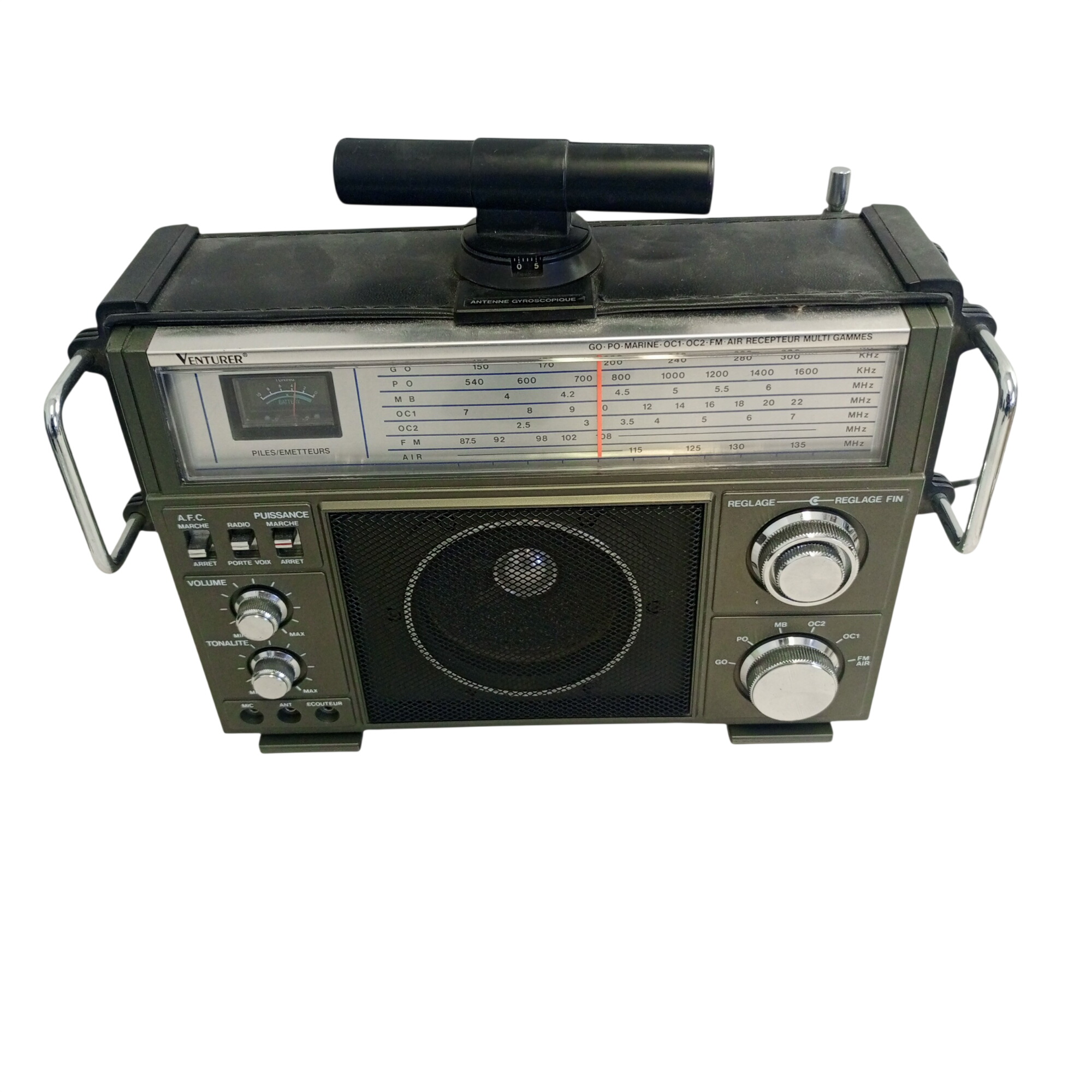 Vintage Multiband Venturer 2959-5 Radio État correct -  reconditionné disponible sur Label Emmaüs