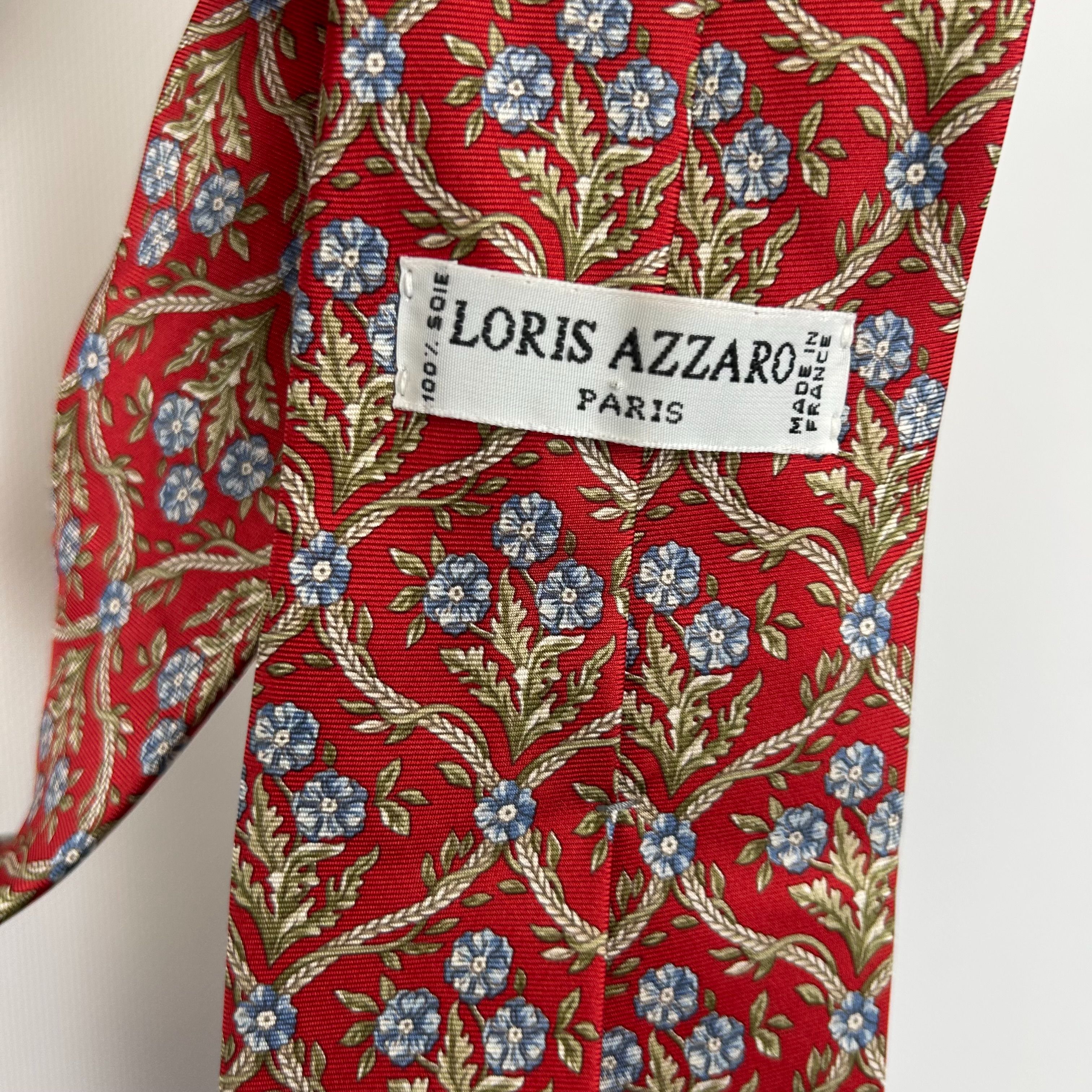 Loris Azzaro - Cravate 100% soie - Photo 2