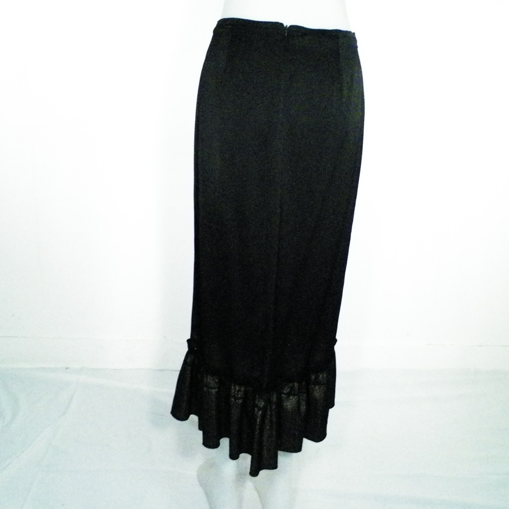 Jupe Femme Noire DEVERNOIS Taille Estimée 34.  - Vue 2 - 