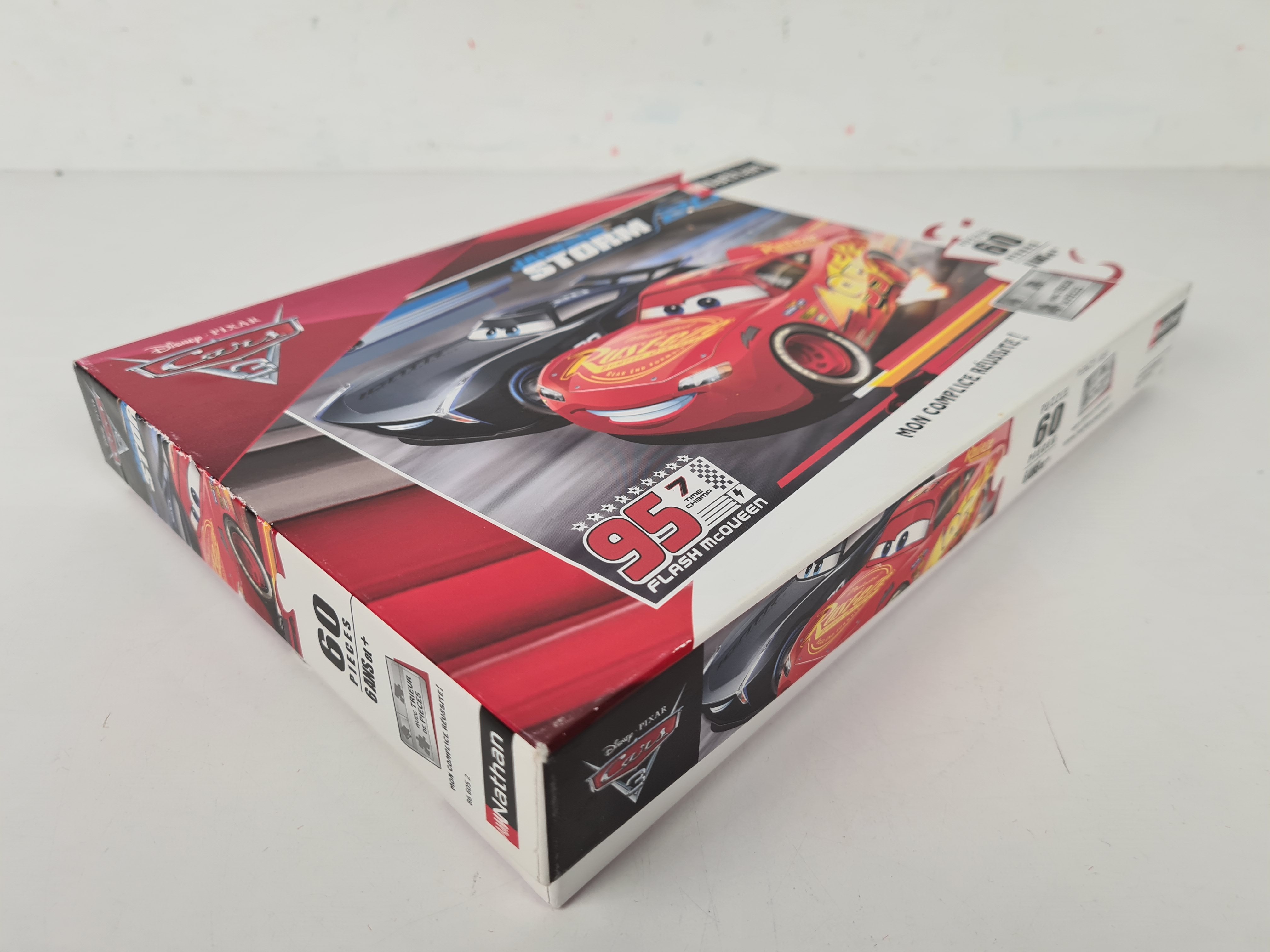 Puzzle 60 pièces - Jackson storm 20 - Disney Pixar cars - Nathan - 6 ans+ - Photo 1