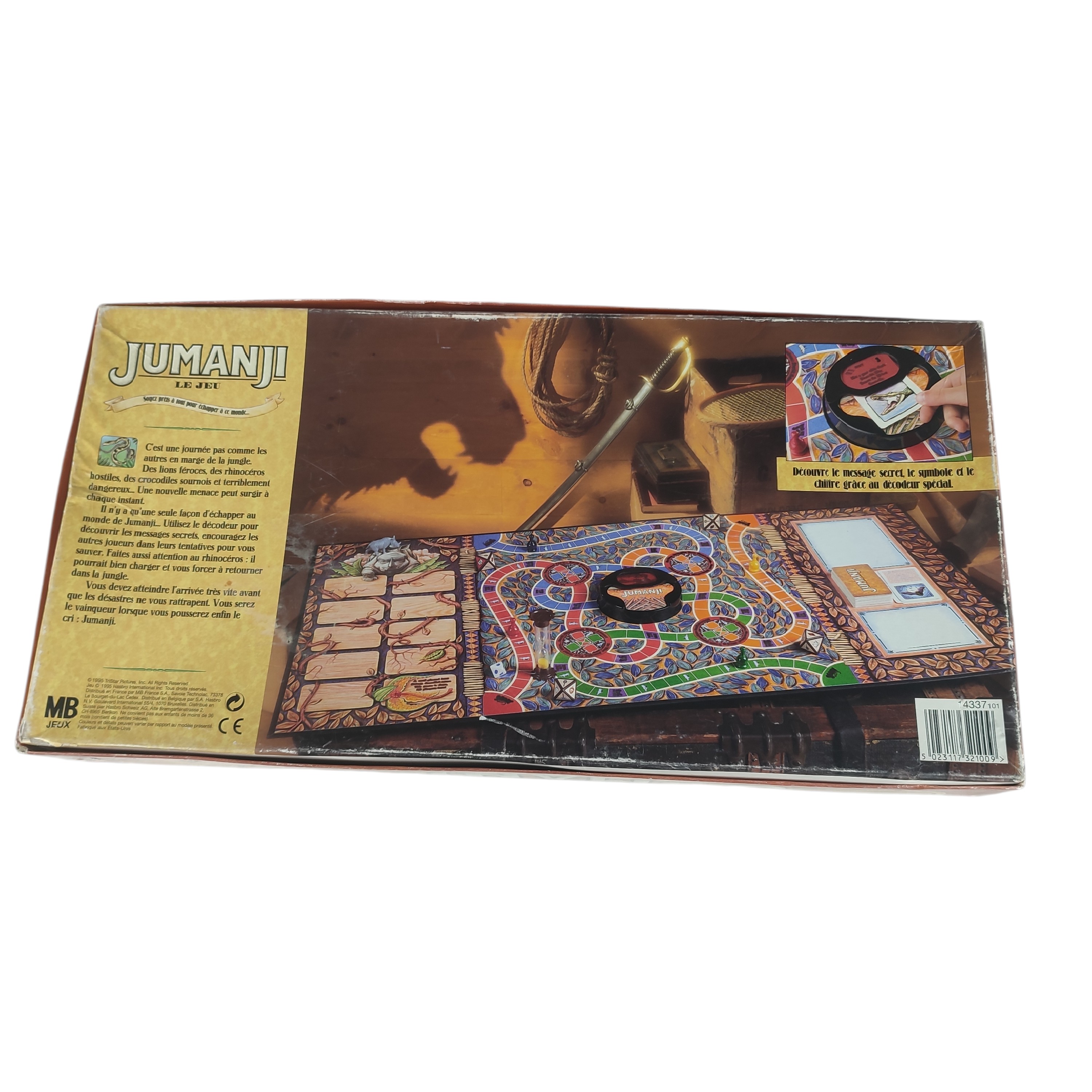 Jeu de plateau Jumanji - 1995 Bon état - Vue 2 - 