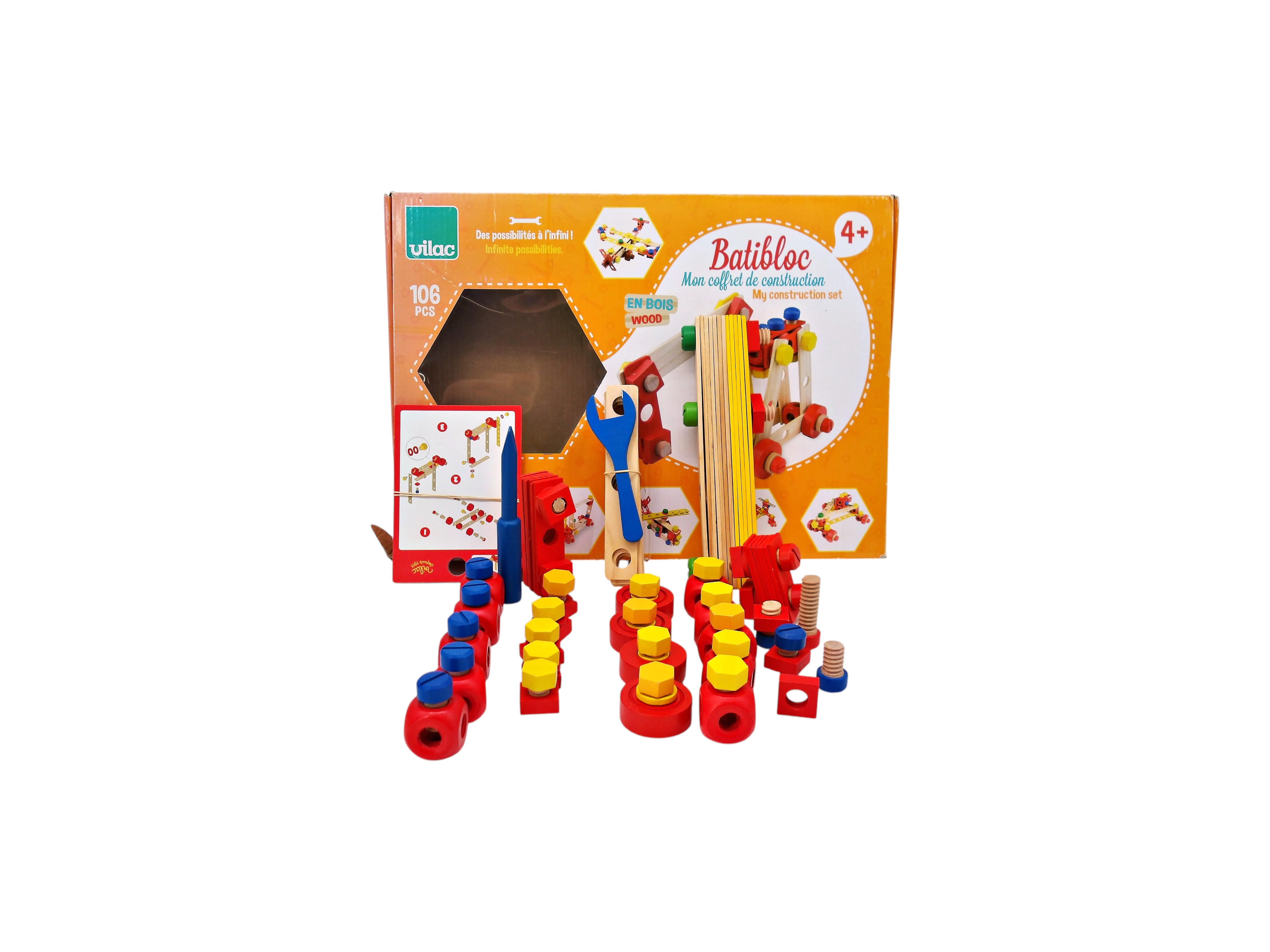 Batibloc - Mon coffret de construction  Très bon état - Vue 3 - 