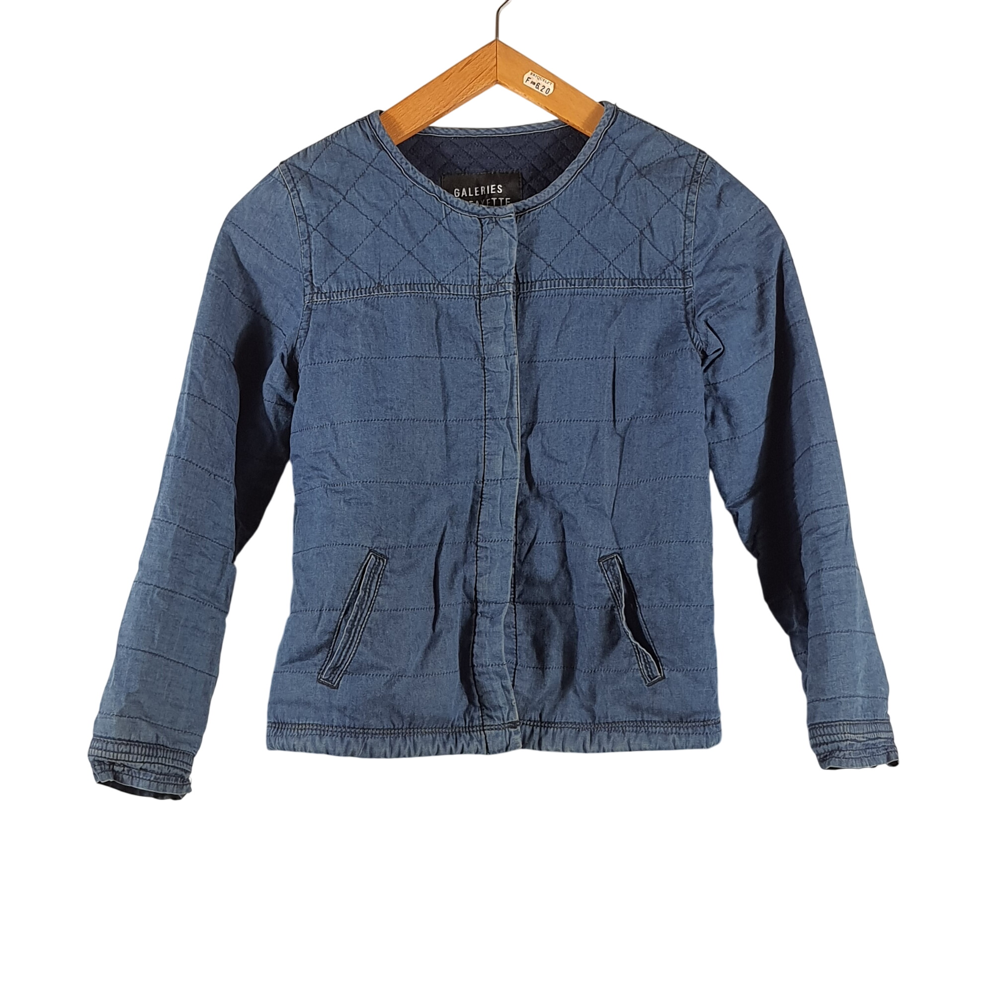 Veste bleue en coton molletonné - Galerie Lafayette - 10 ans - Photo 0