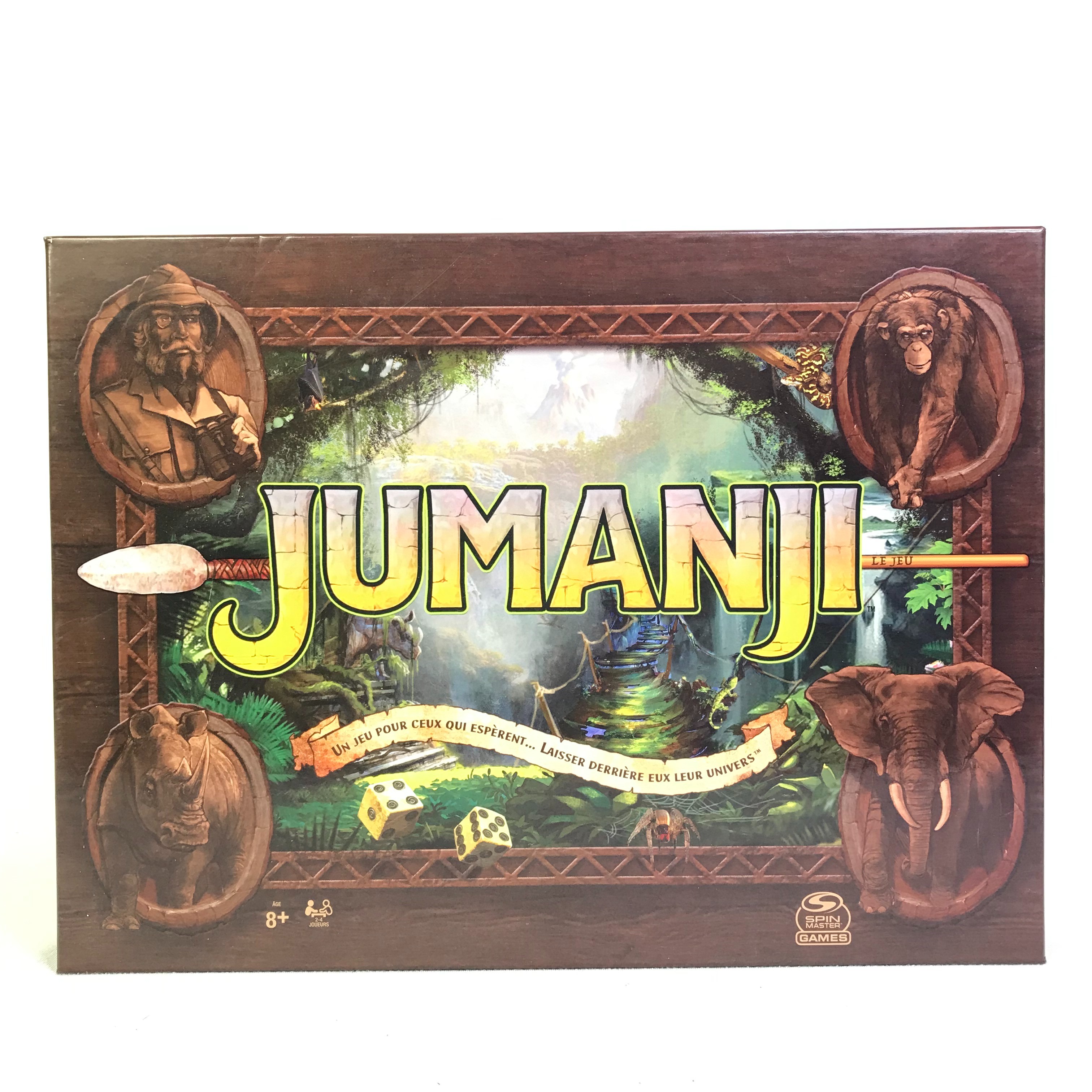 JEU JUMANJI RETRO - NOUVELLE EDITION ( 6062338 ) - Très bon état sur Label Emmaüs