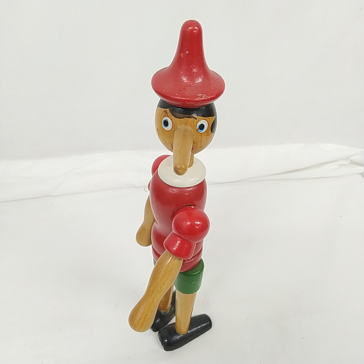 Pantin articulé Pinocchio en bois Très bon état - Vue 2 - 