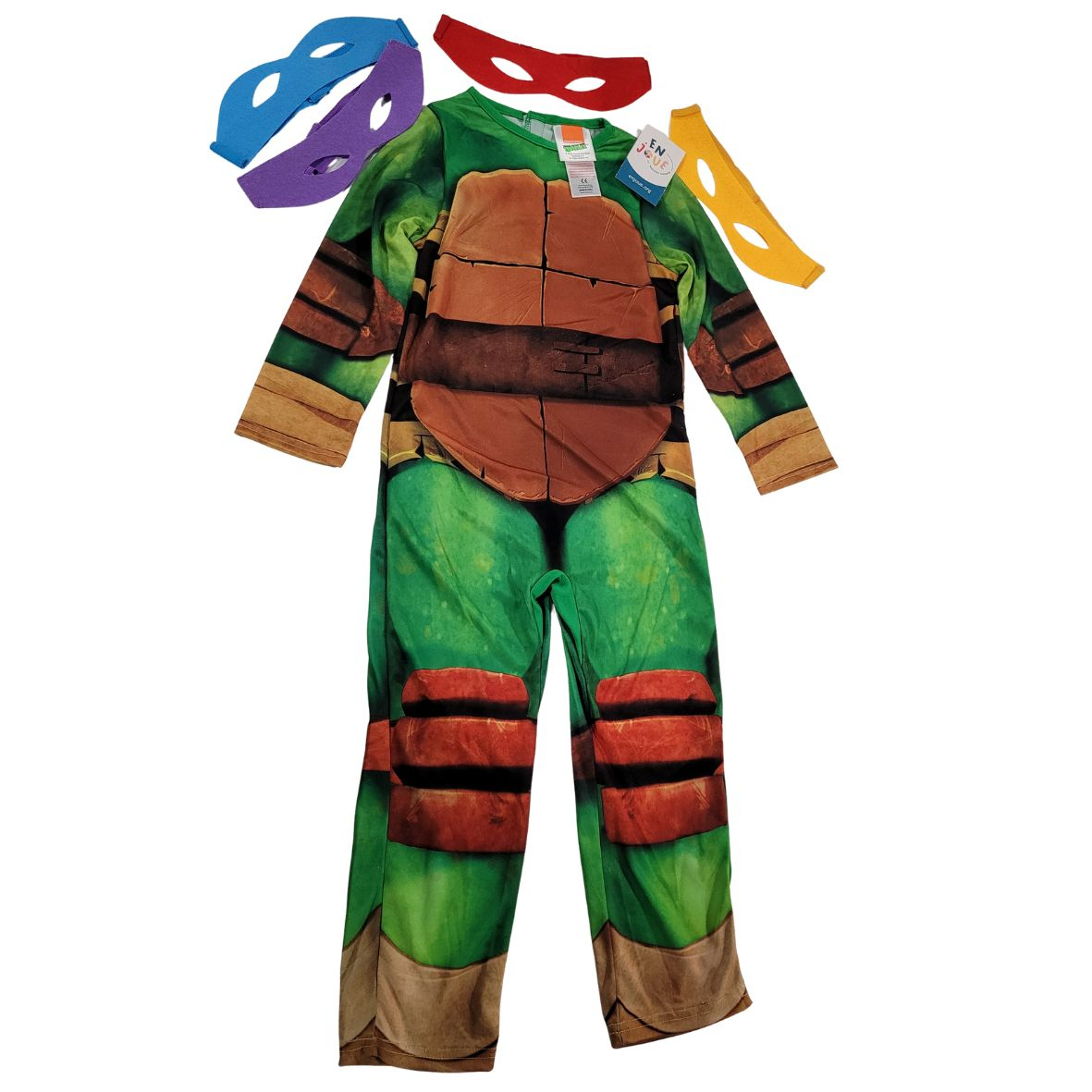 Voir photo 2 de Déguisement - Teelage Mutant Ninja Turtles Rubies - Nickelodeon - À partir de 5 ans. Déguisement - Teelage Mutant Ninja Turtles Rubies - Nickelodeon - À partir de 5 ans. Bon état - Vue 2 -