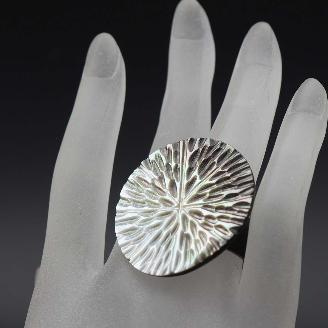 Ensemble bijoux nacre  - Vue 3 - 