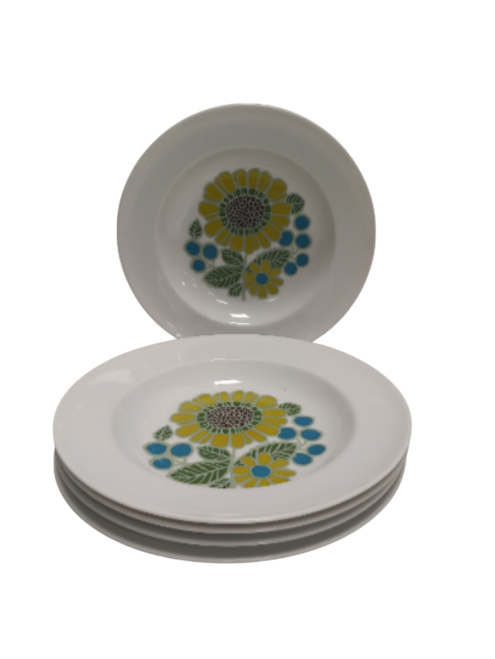 Lot de 5 assiettes creuses 