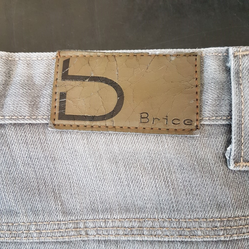 Jean gris délavé - BRICE - taille 40 - Photo 5