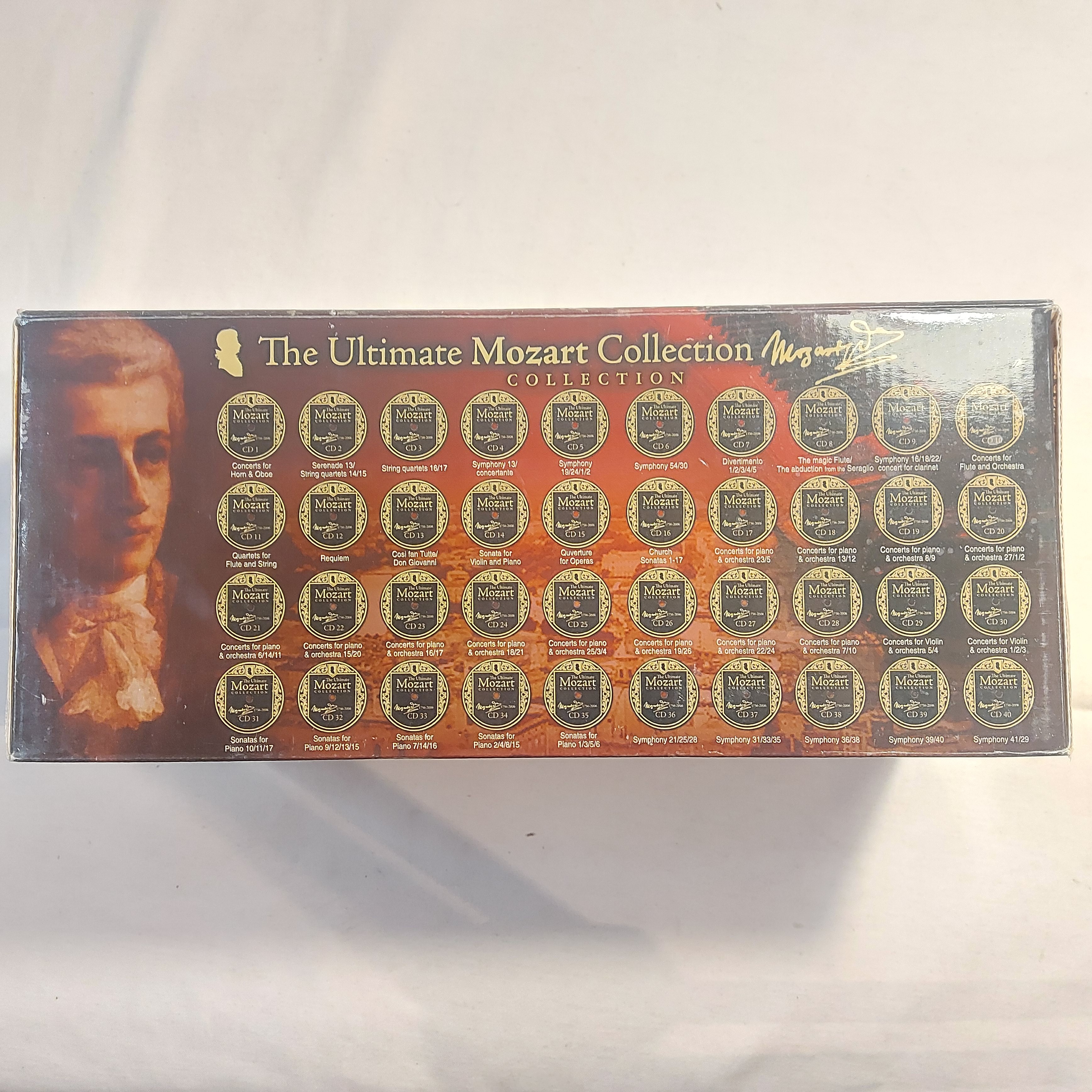 Coffret The Ultimate Mozart Collection, 40 CD's, KXBS 001, 2006