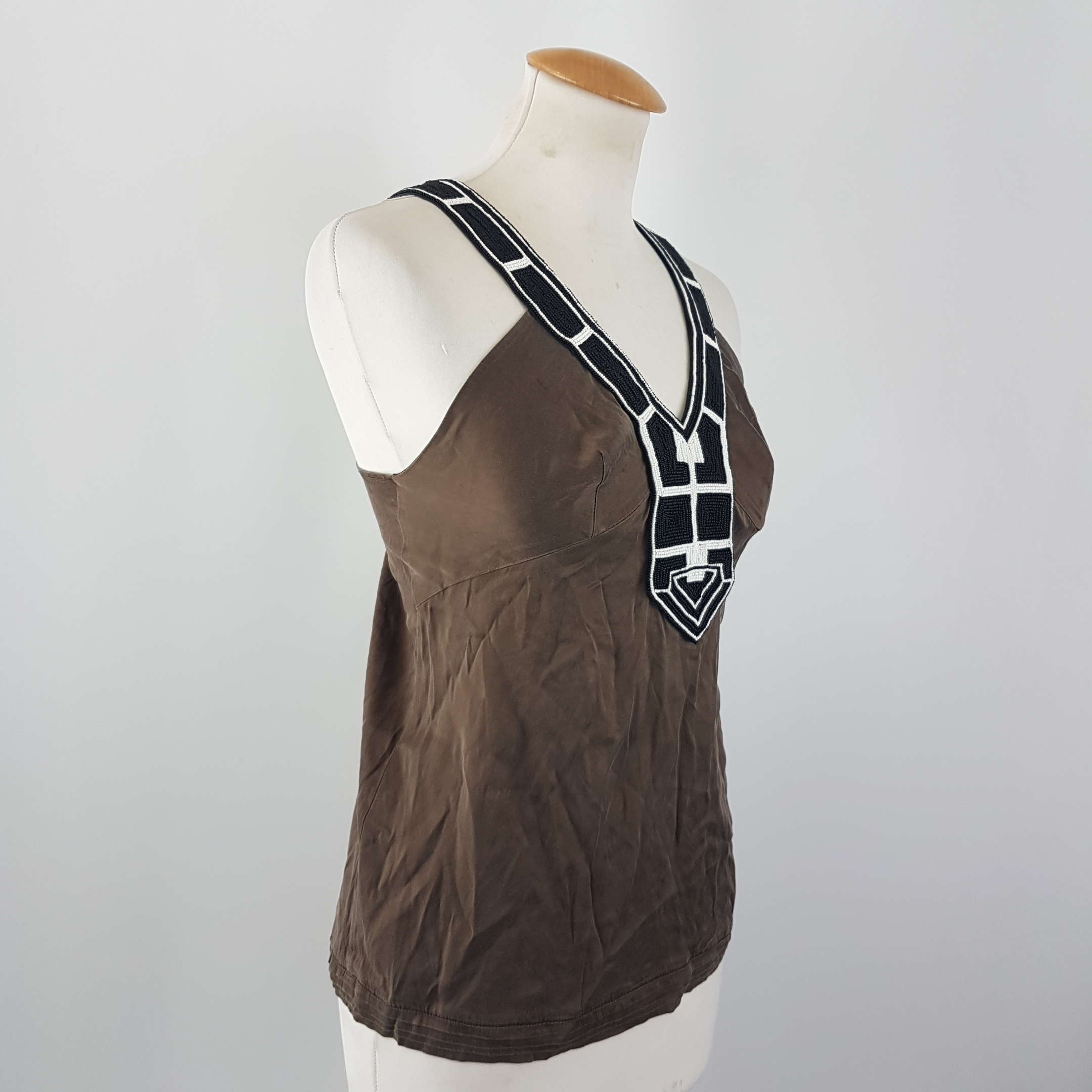 Top en soie - Barbara BUI initials - 38 - Photo 2